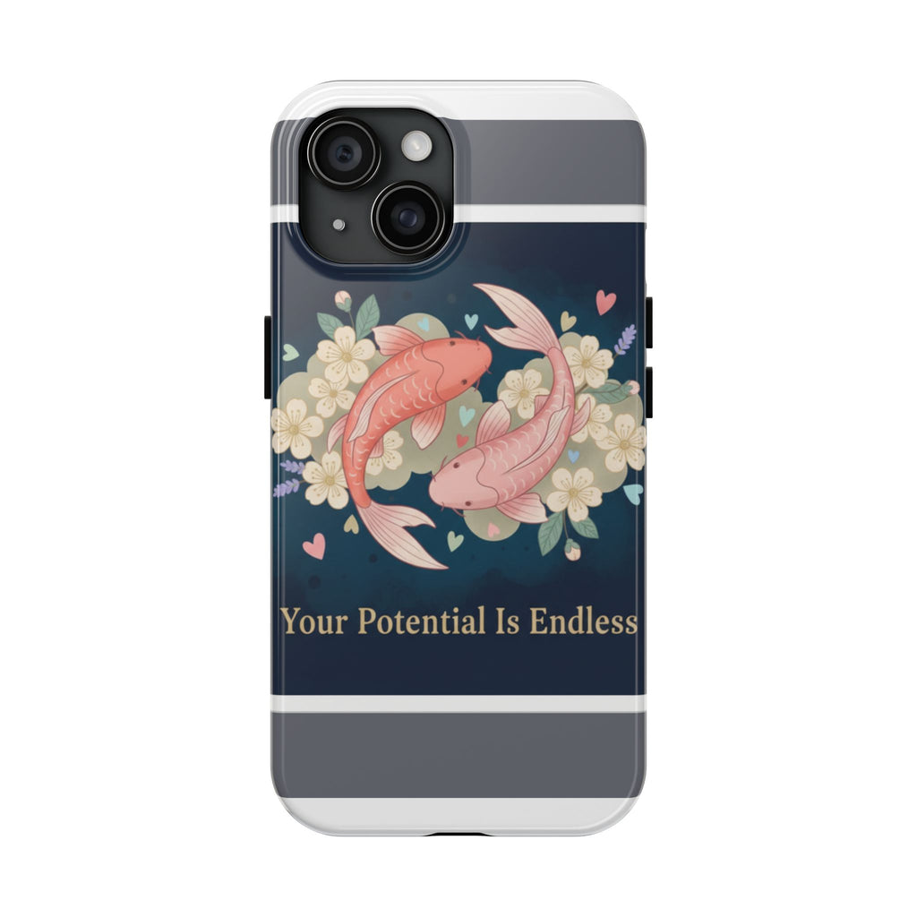 Koi Tough Phone Case – Your Potential is Endless