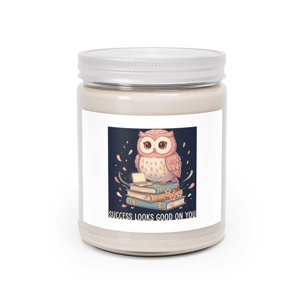 Owl Scented Candle – Success Looks Good on You