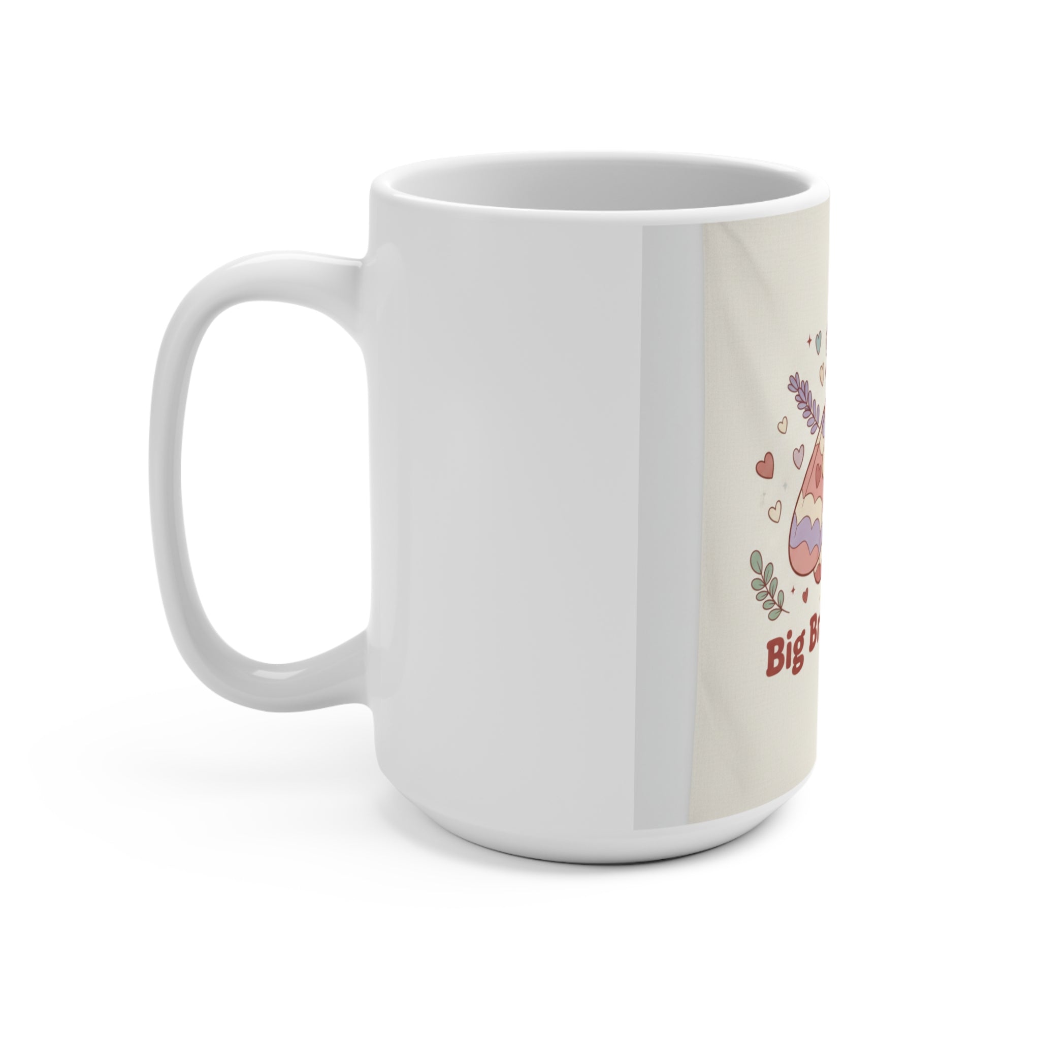 Big Brain Energy Moth Mug 15oz