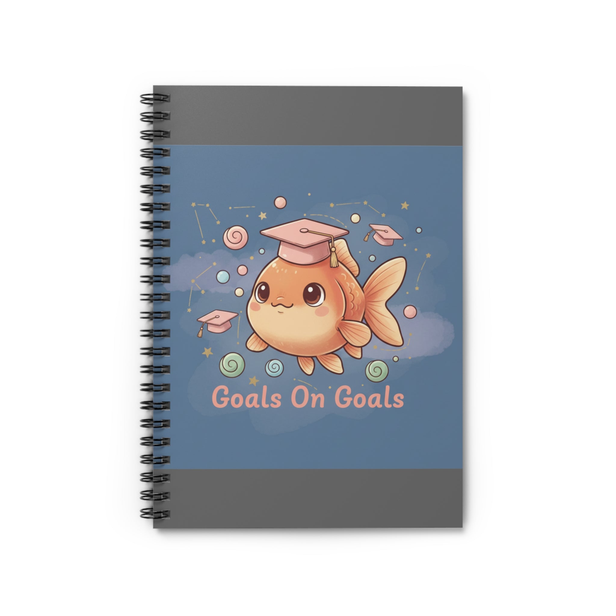 Goldfish Spiral Notebook – Goals on Goals