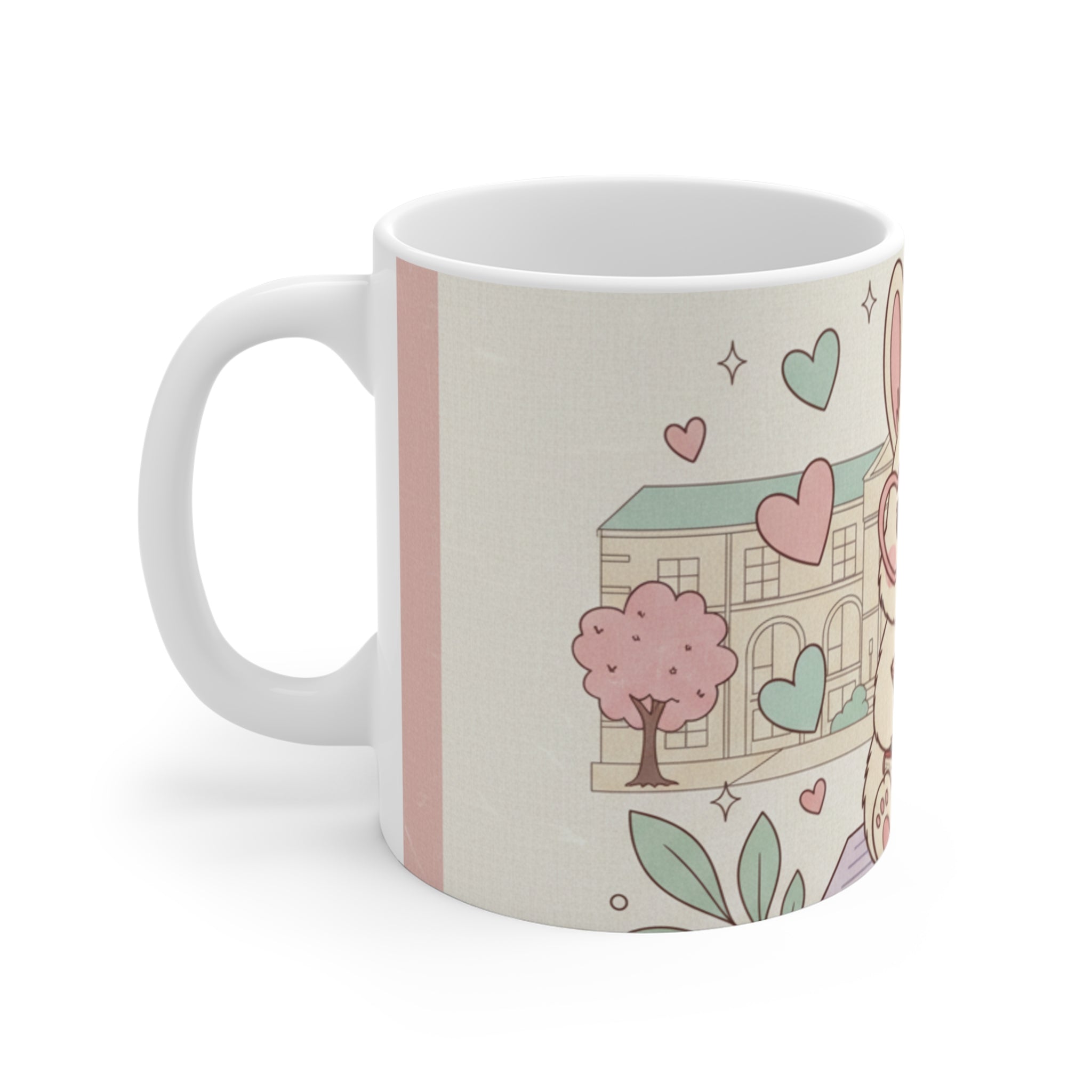 Study Buddy Vibes Rabbit Mug 11oz