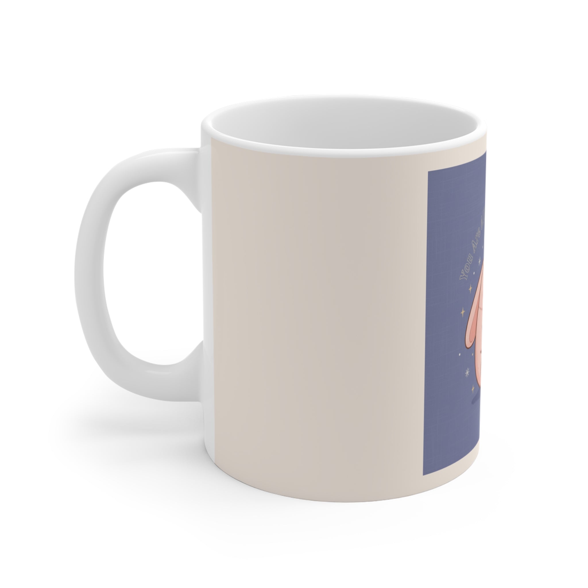 Rabbit Mug 11oz – You Are Allowed to Grow Slowly