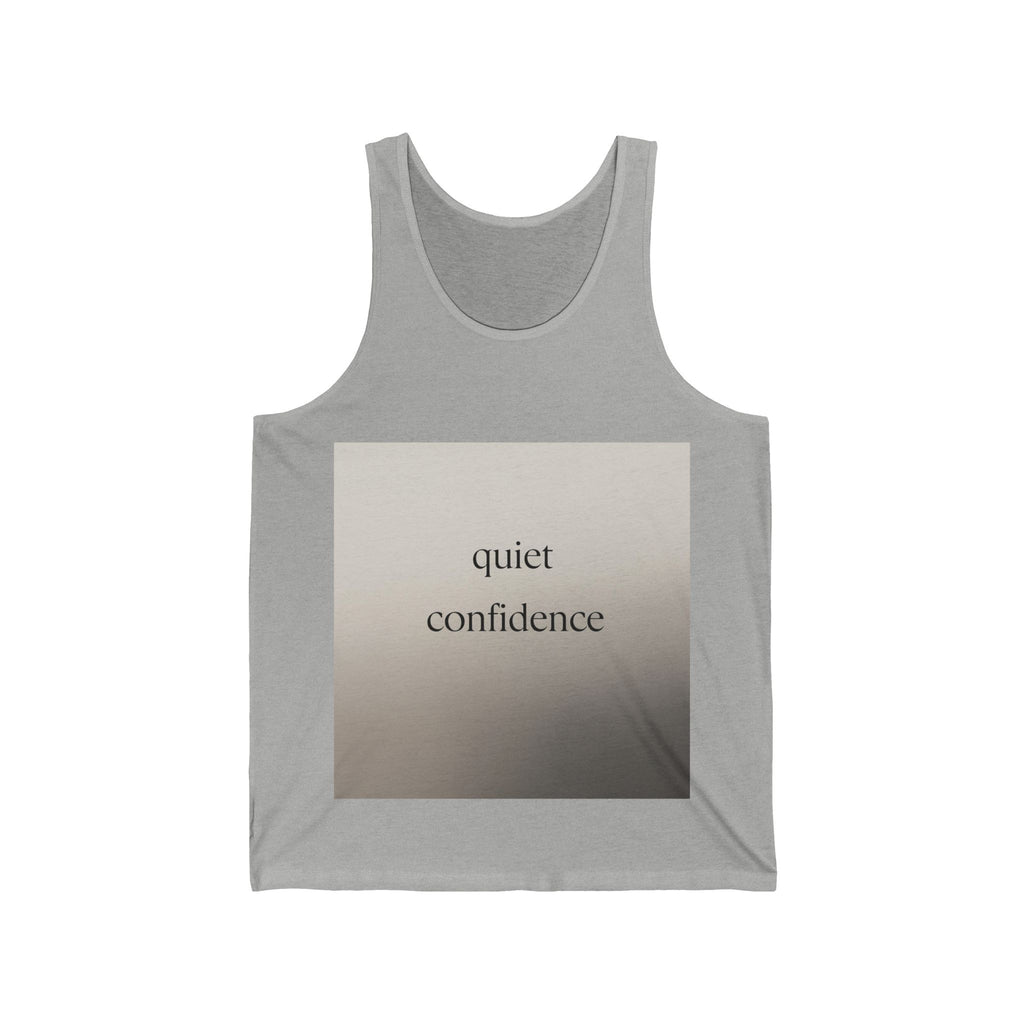 quiet confidence Tank Top