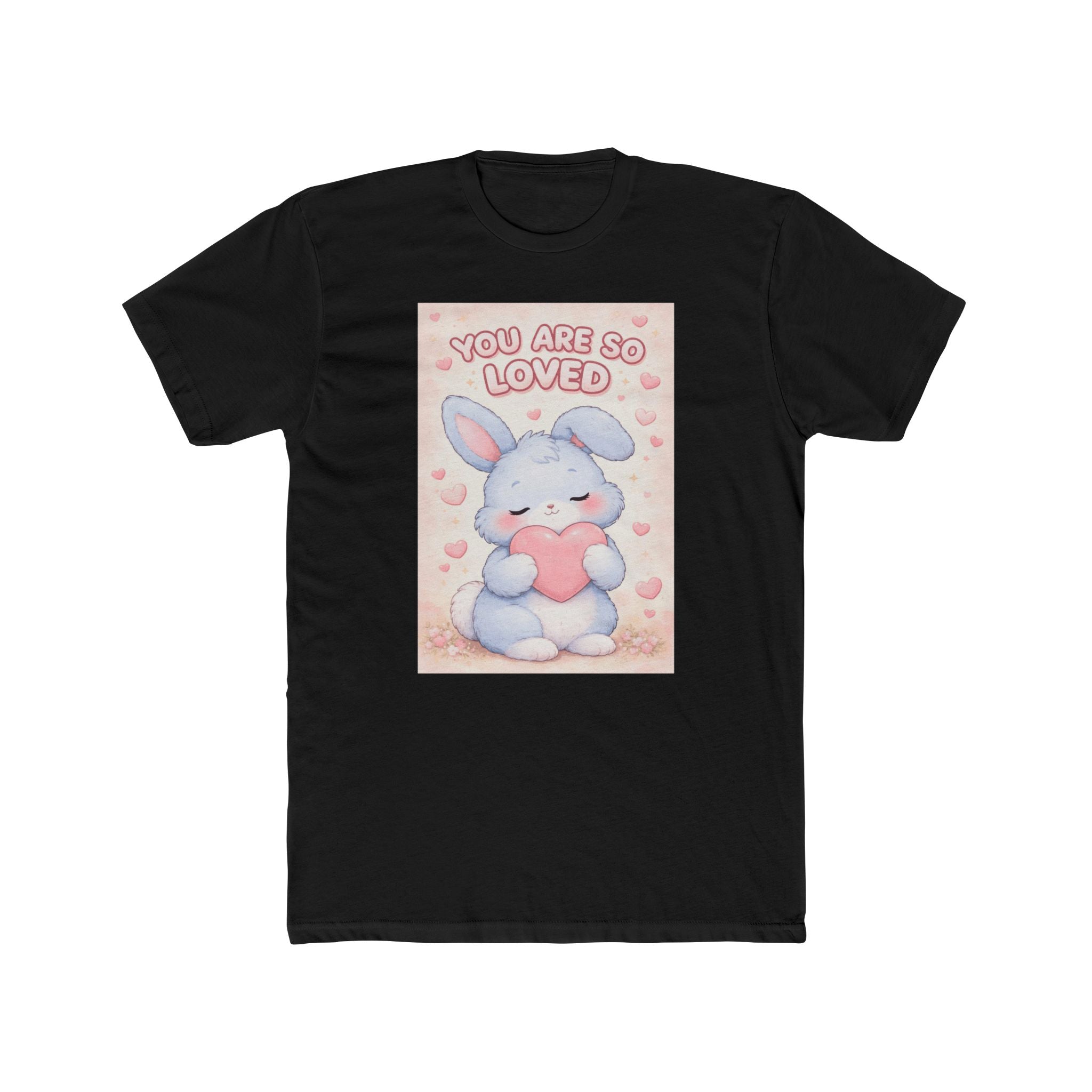 "YOU ARE SO LOVED" Black Cat Unisex Tee | College Girl Gift | Fashion | KayKay Classics