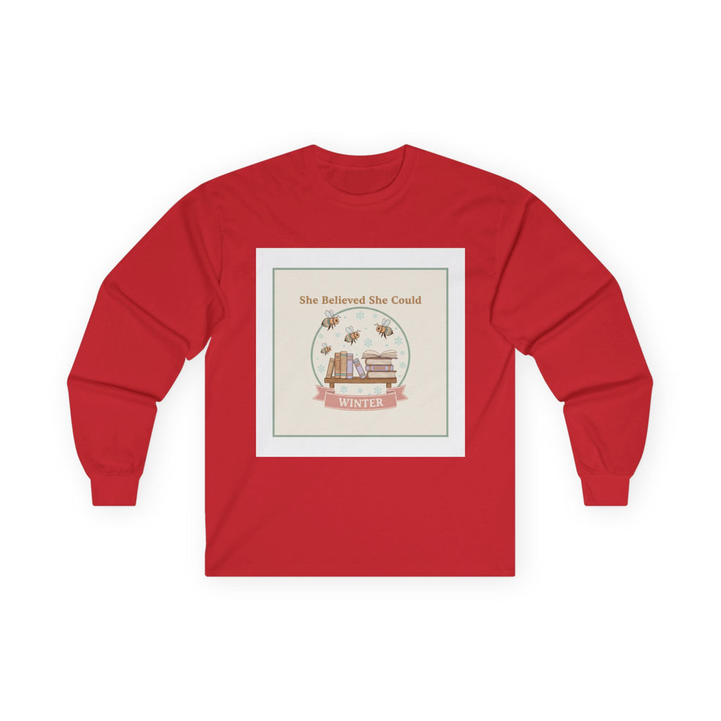 She Believed She Could Bees Long Sleeve Tee