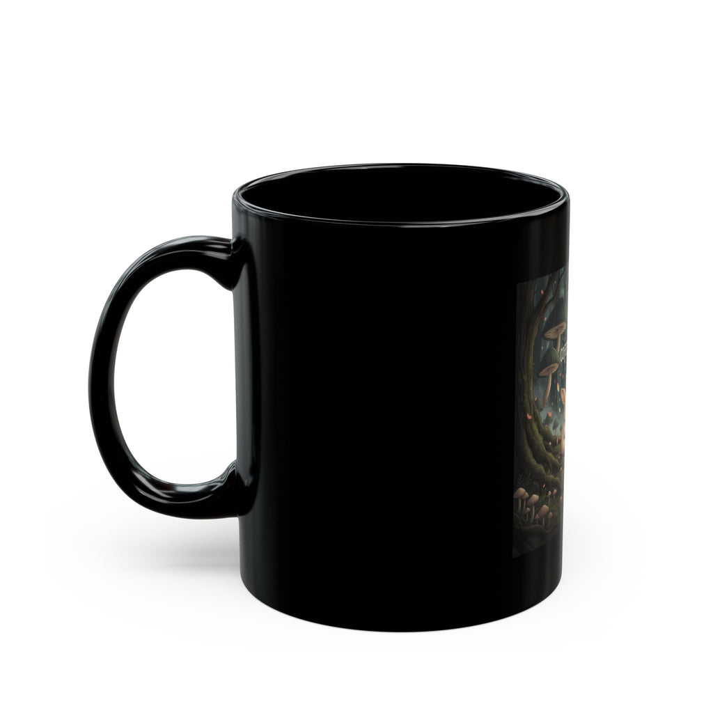 Honeybees Black Mug 11oz – Coffee and Confidence