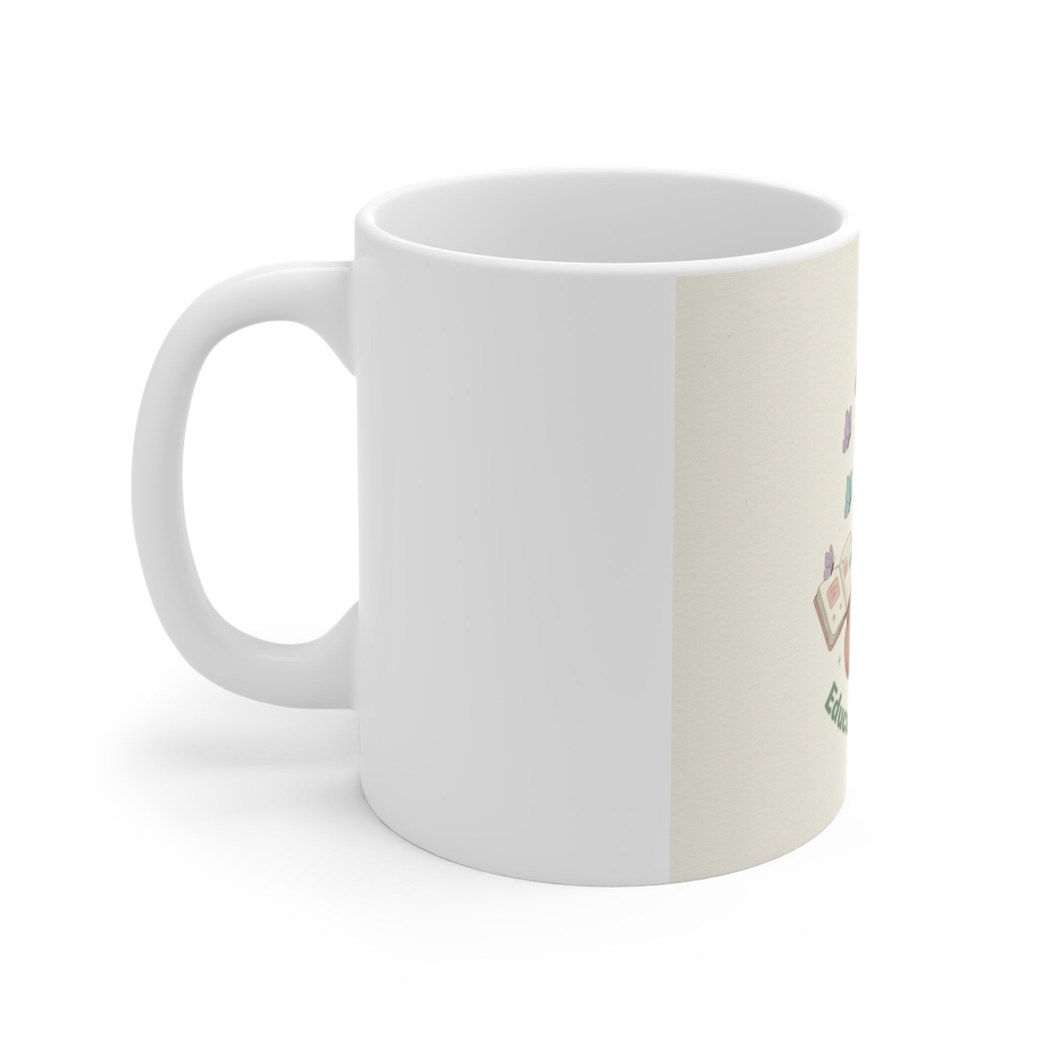 Educated And Cute Giraffe Mug 11oz