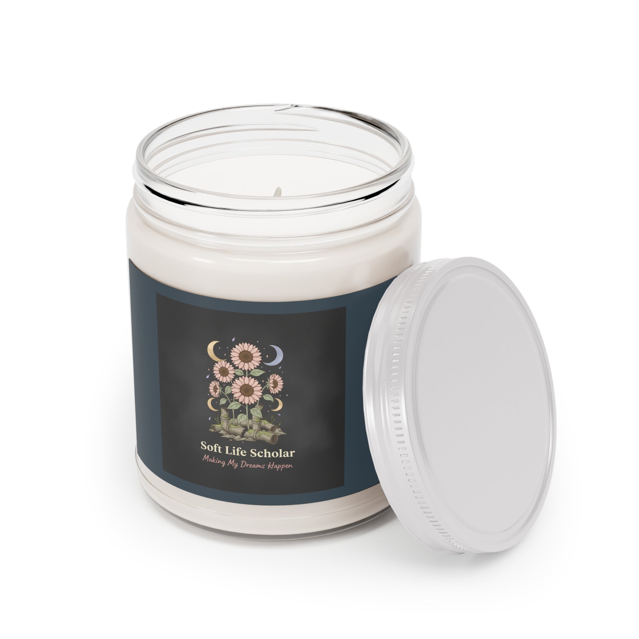 Sunflowers Scented Candle – Soft Life Scholar