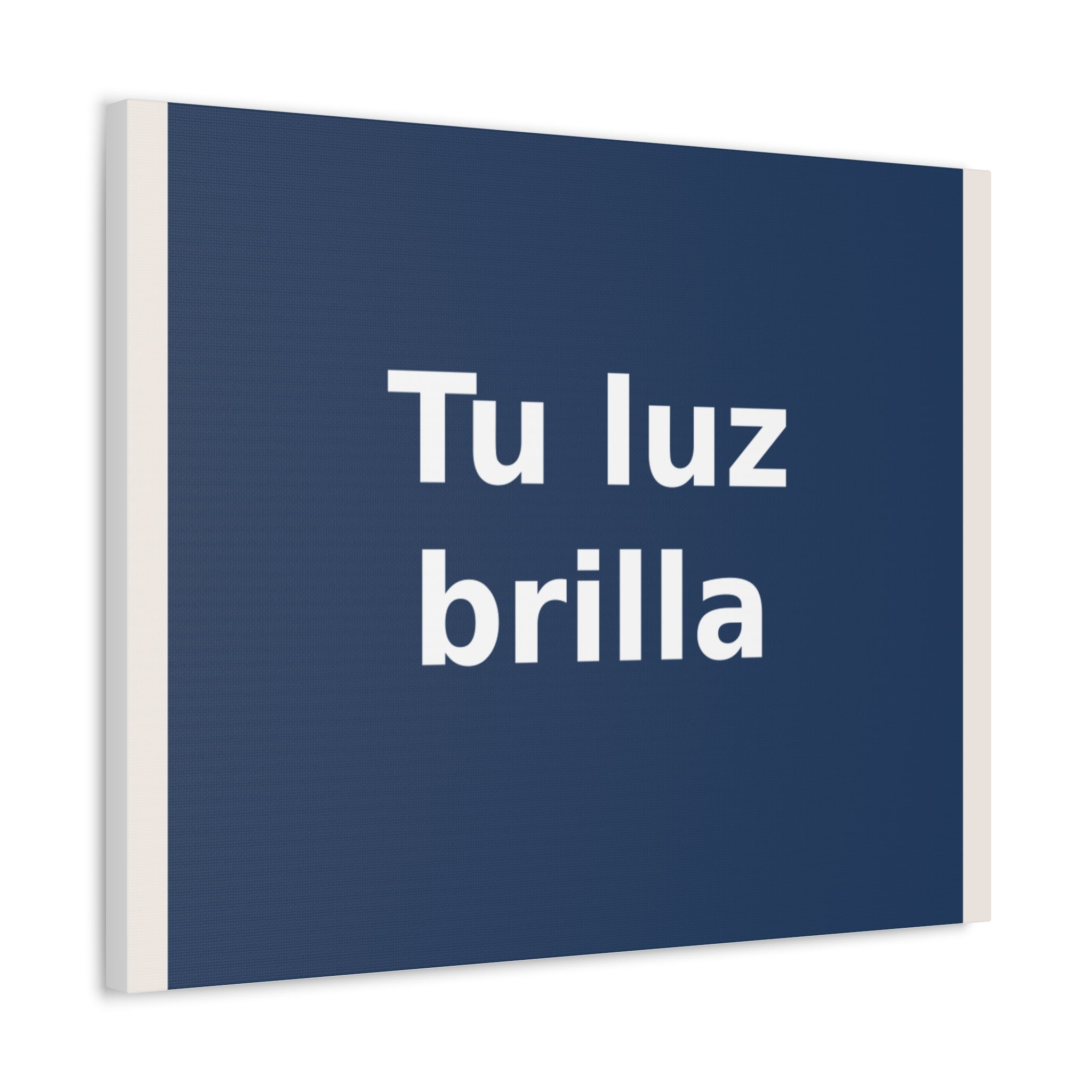 "Tu luz brilla" Black Cat Canvas | College Girl Gift | Fashion | KayKay Classics