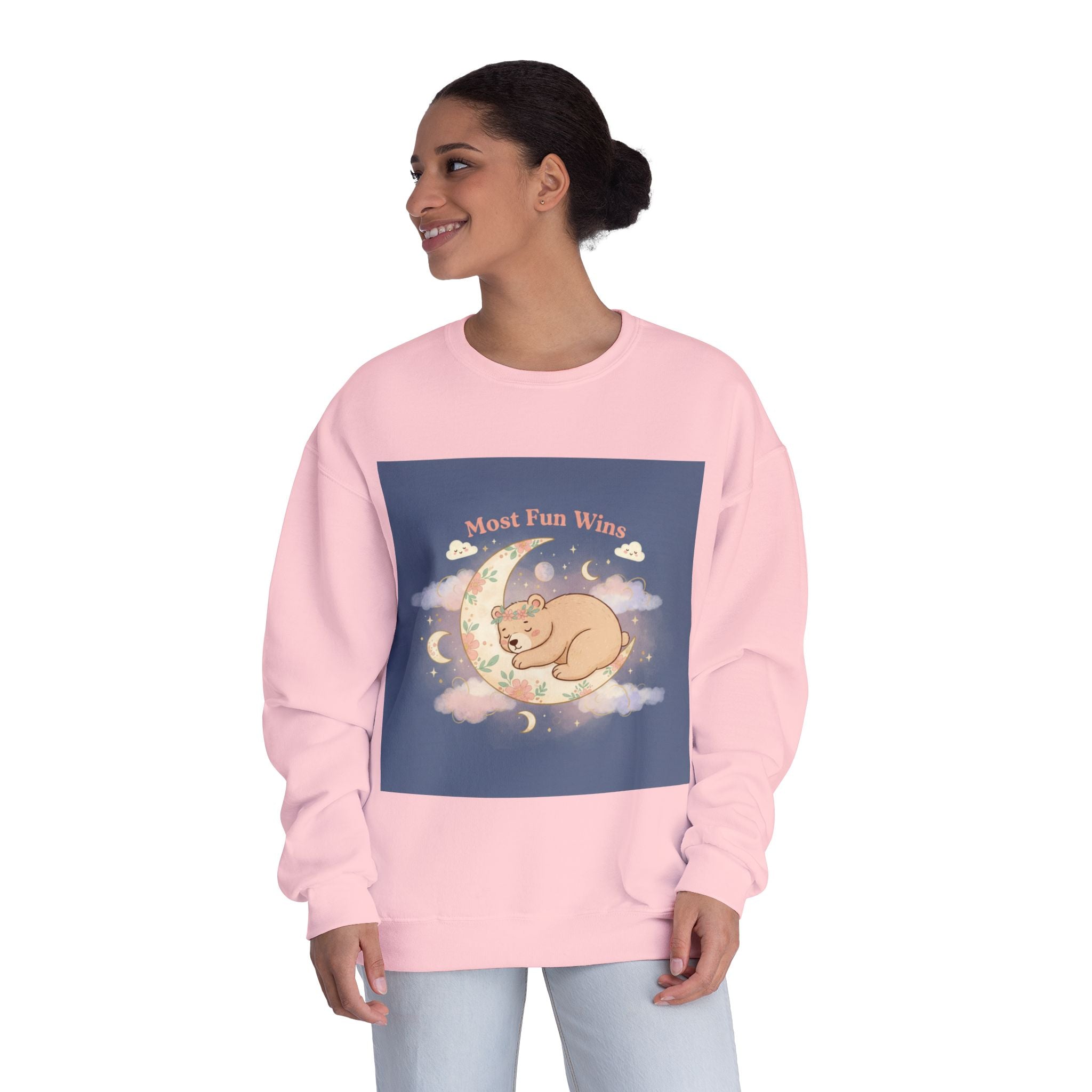 Bear Crewneck Sweatshirt – Most Fun Wins