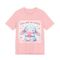 "YOU ARE SO LOVED" Black Cat Women Tee | College Girl Gift | Fashion | KayKay Classics