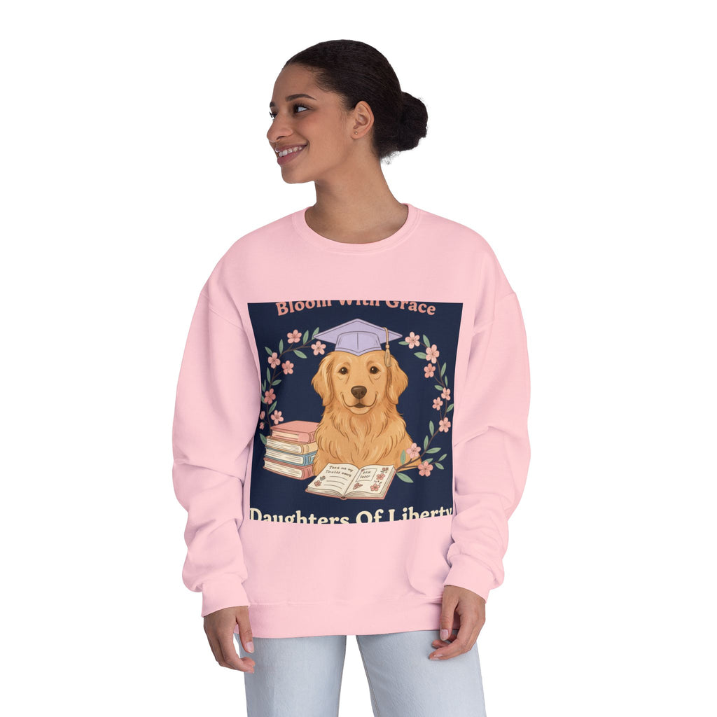 Golden Retriever Crewneck Sweatshirt – Bloom With Grace