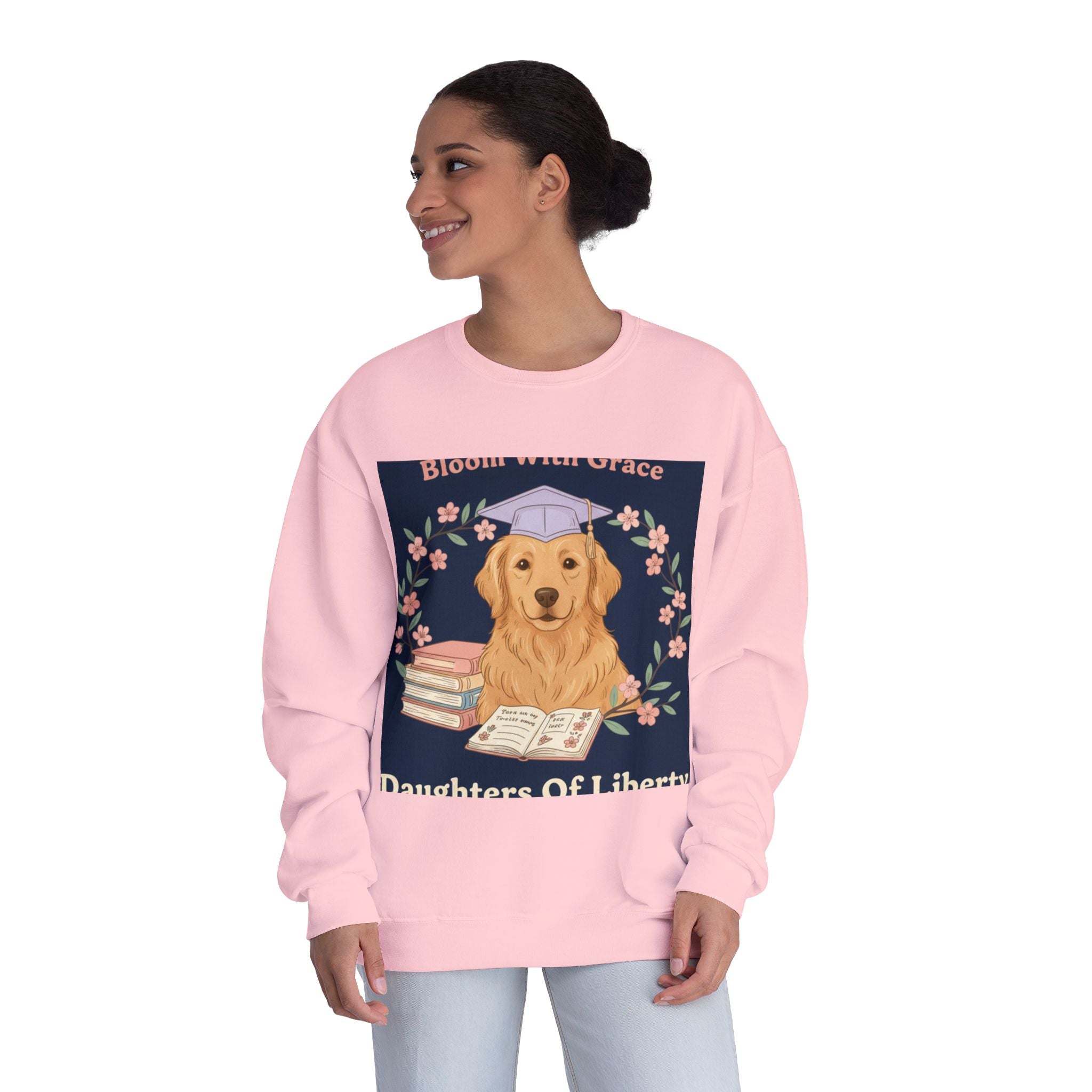 Golden Retriever Crewneck Sweatshirt – Bloom With Grace