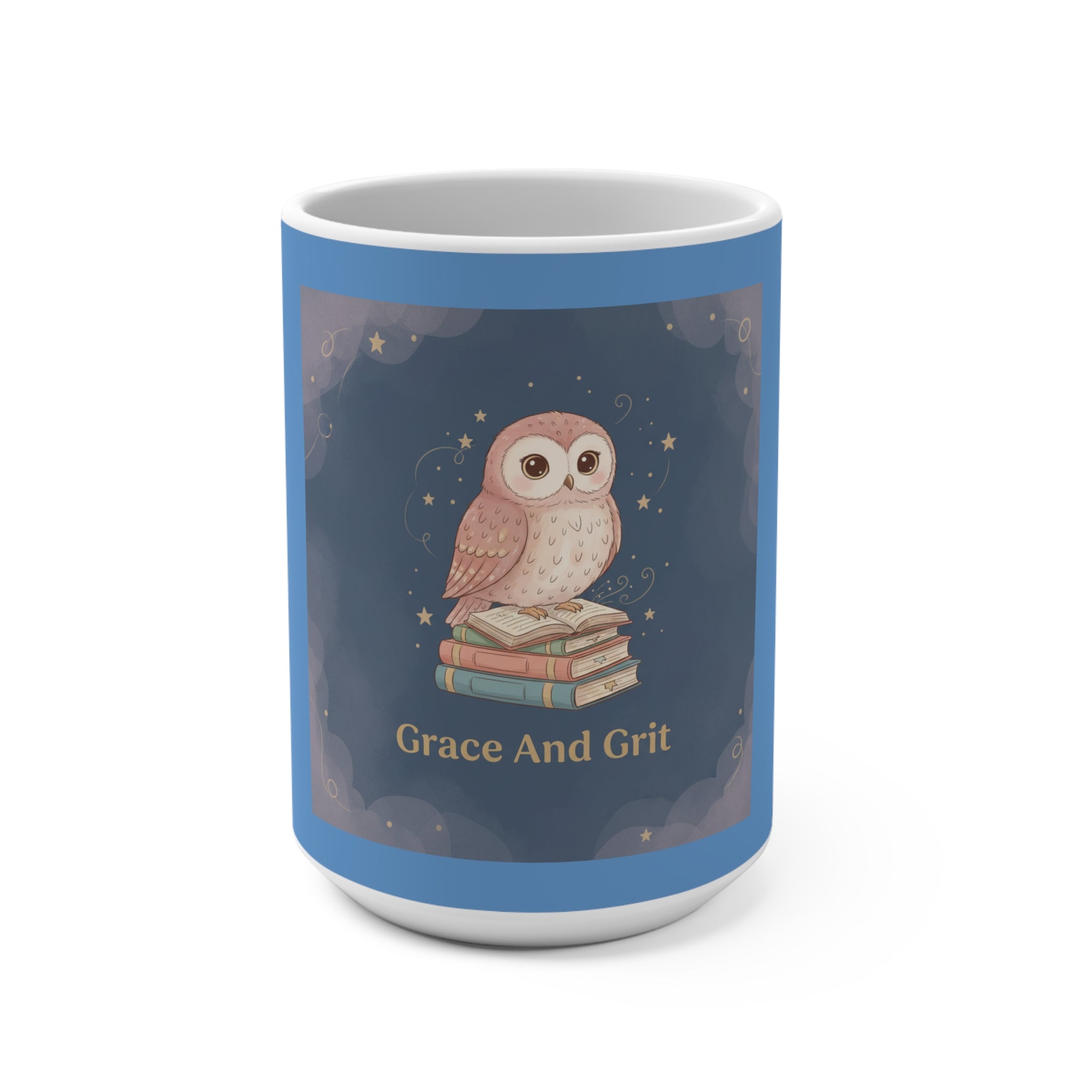 Owl Mug 15oz – Grace and Grit