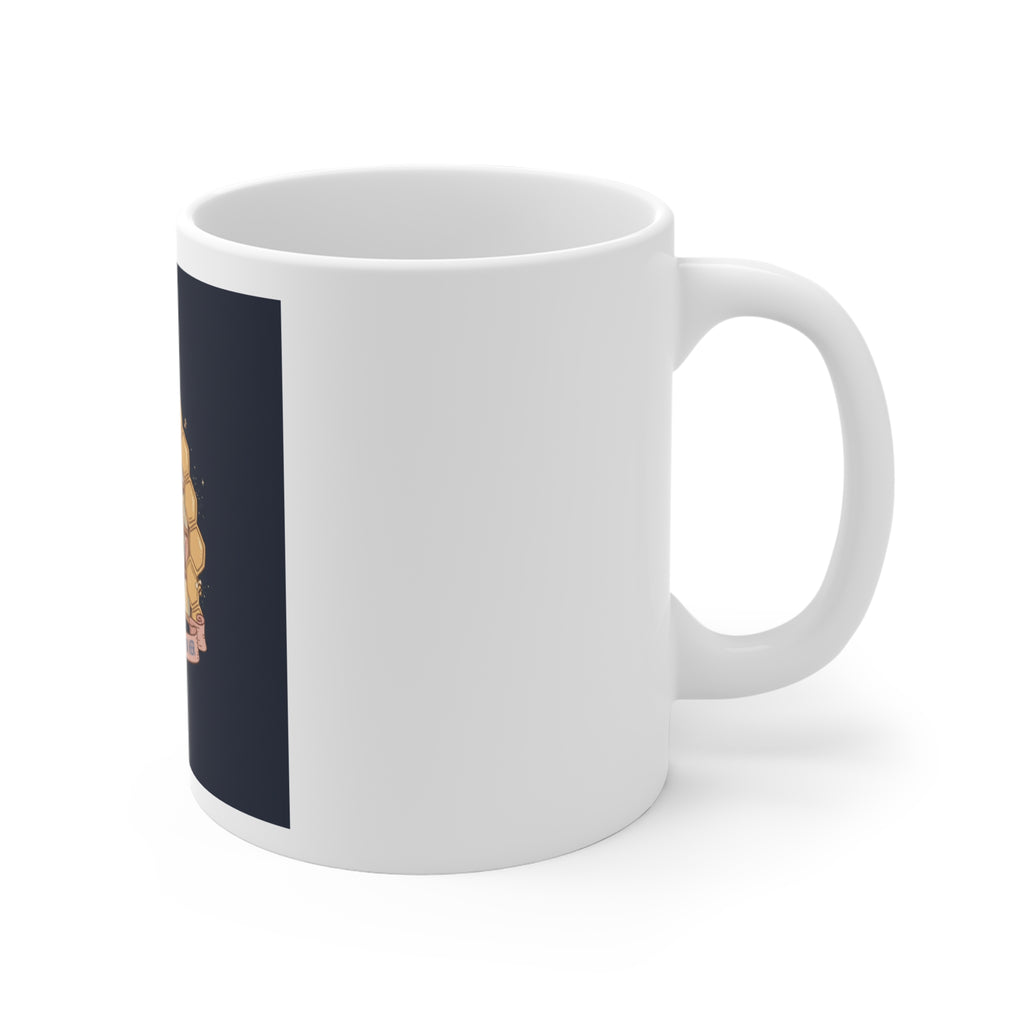 Honeybees Mug 11oz – Freedom Looks Good on Her