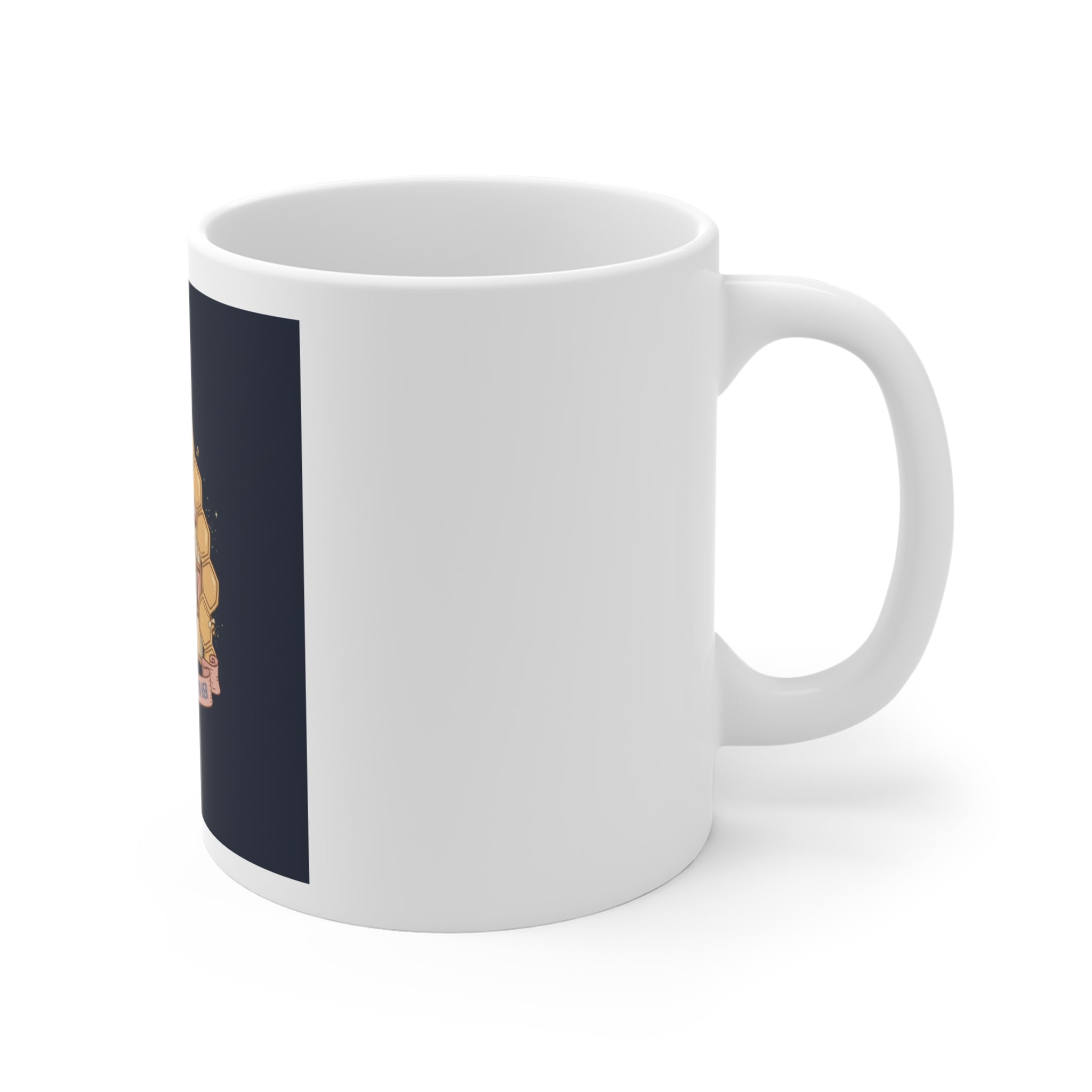 Honeybees Mug 11oz – Freedom Looks Good on Her