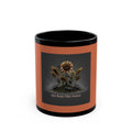 Sunflowers Black Mug 11oz – She Runs This Nation
