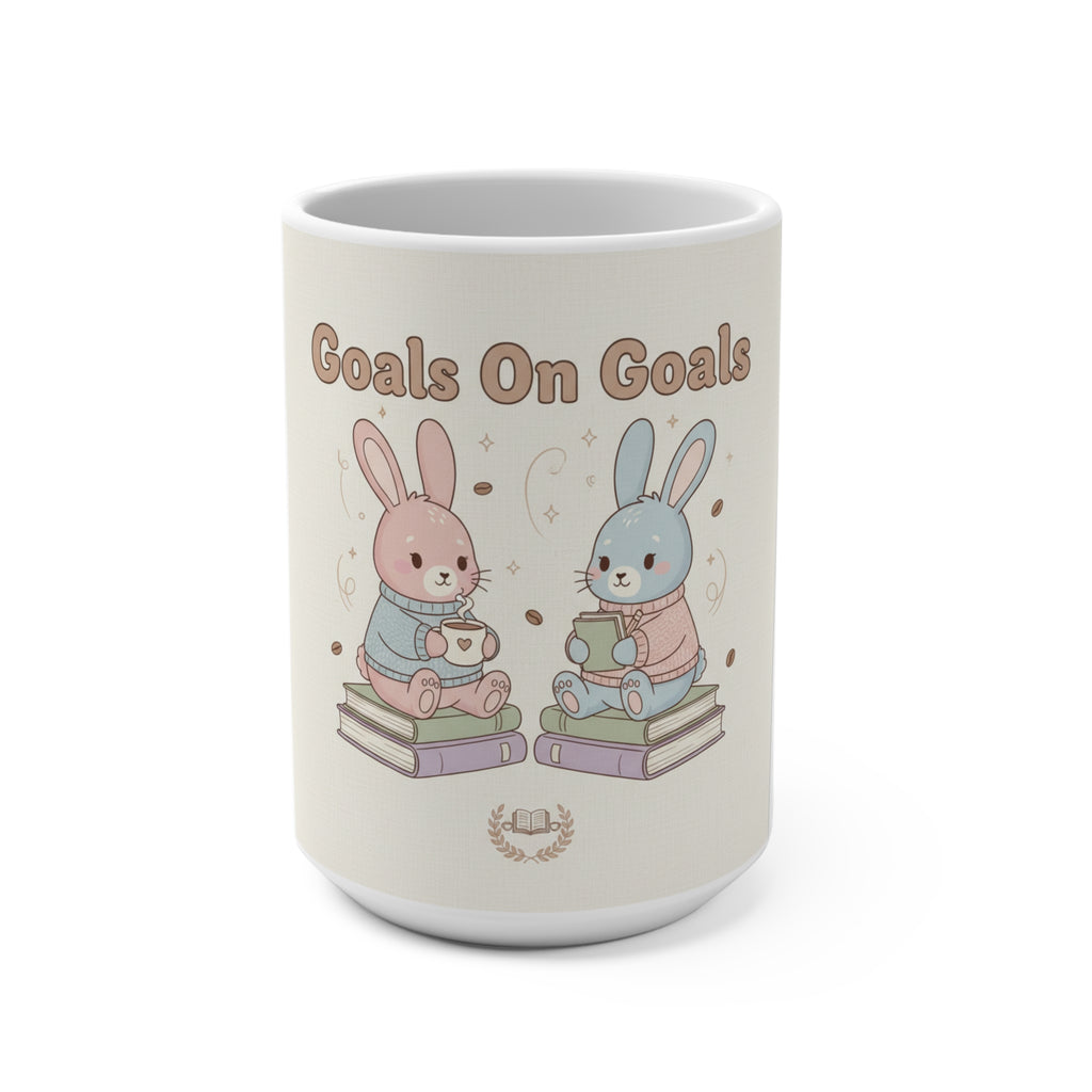 Goals On Goals Rabbit Mug 15oz