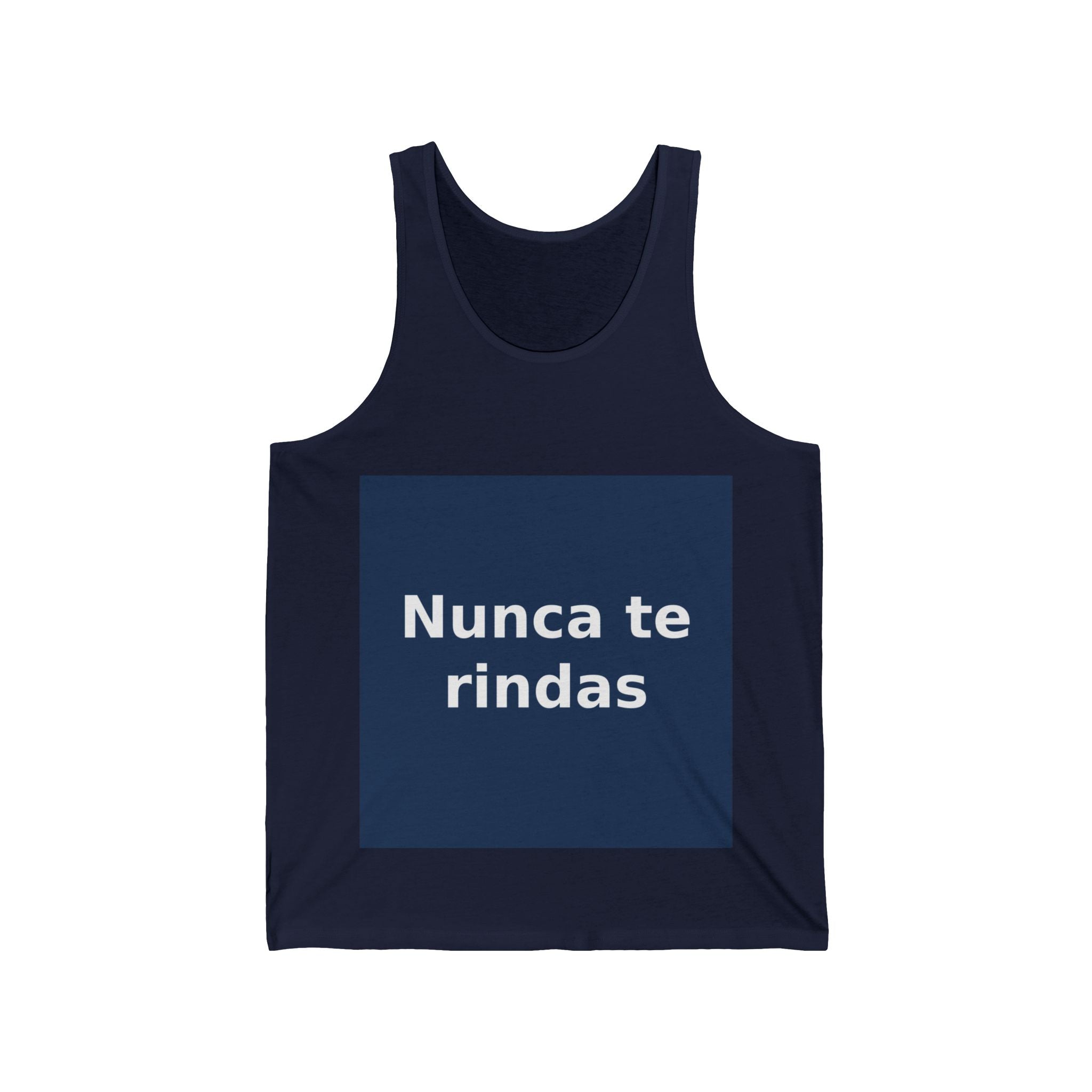 "Nunca te rindas" Black Cat Tank Top | College Girl Gift | Fashion | KayKay Classics