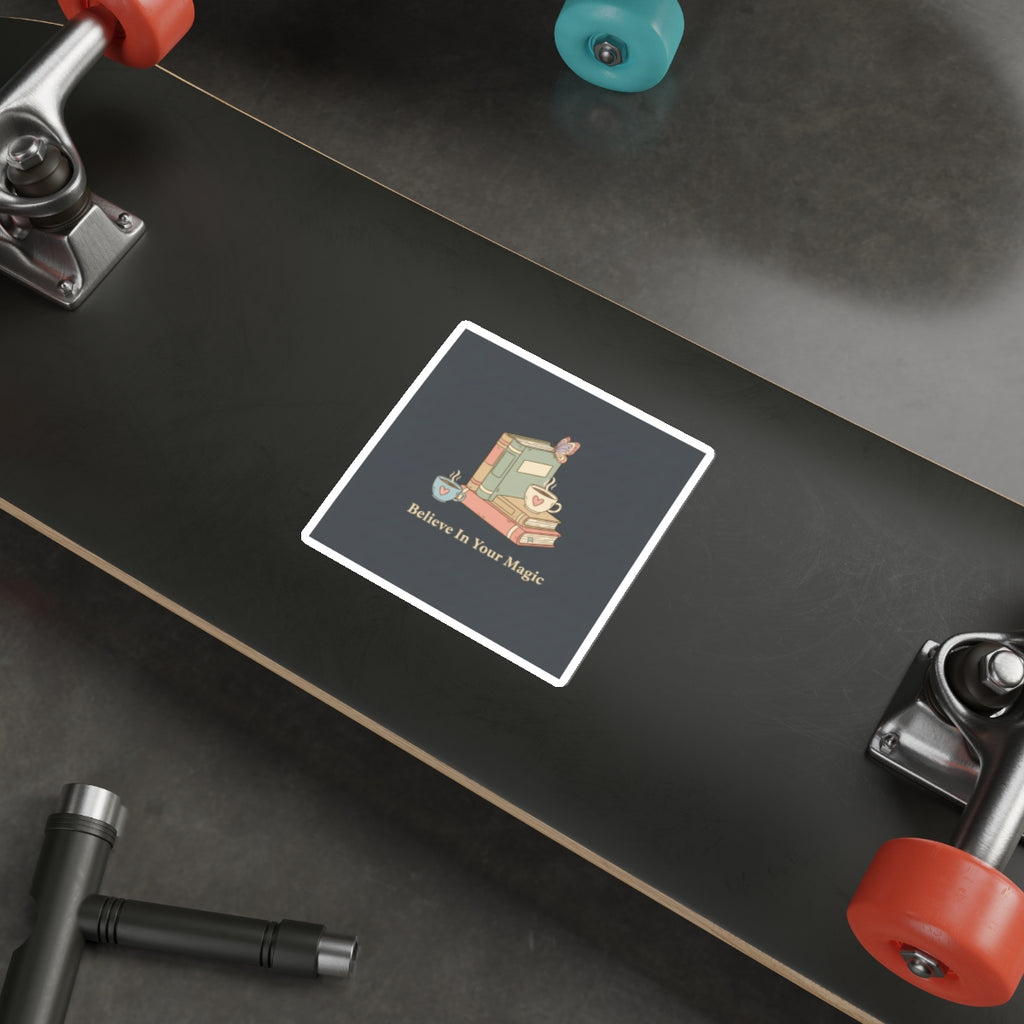 Butterfly Die-Cut Sticker – Believe in Your Magic