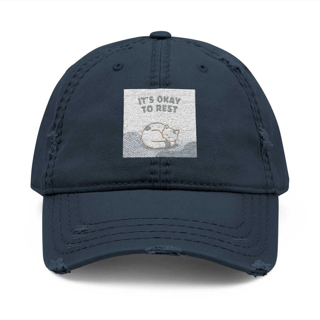 ITS OKAY TO REST Dad Hat