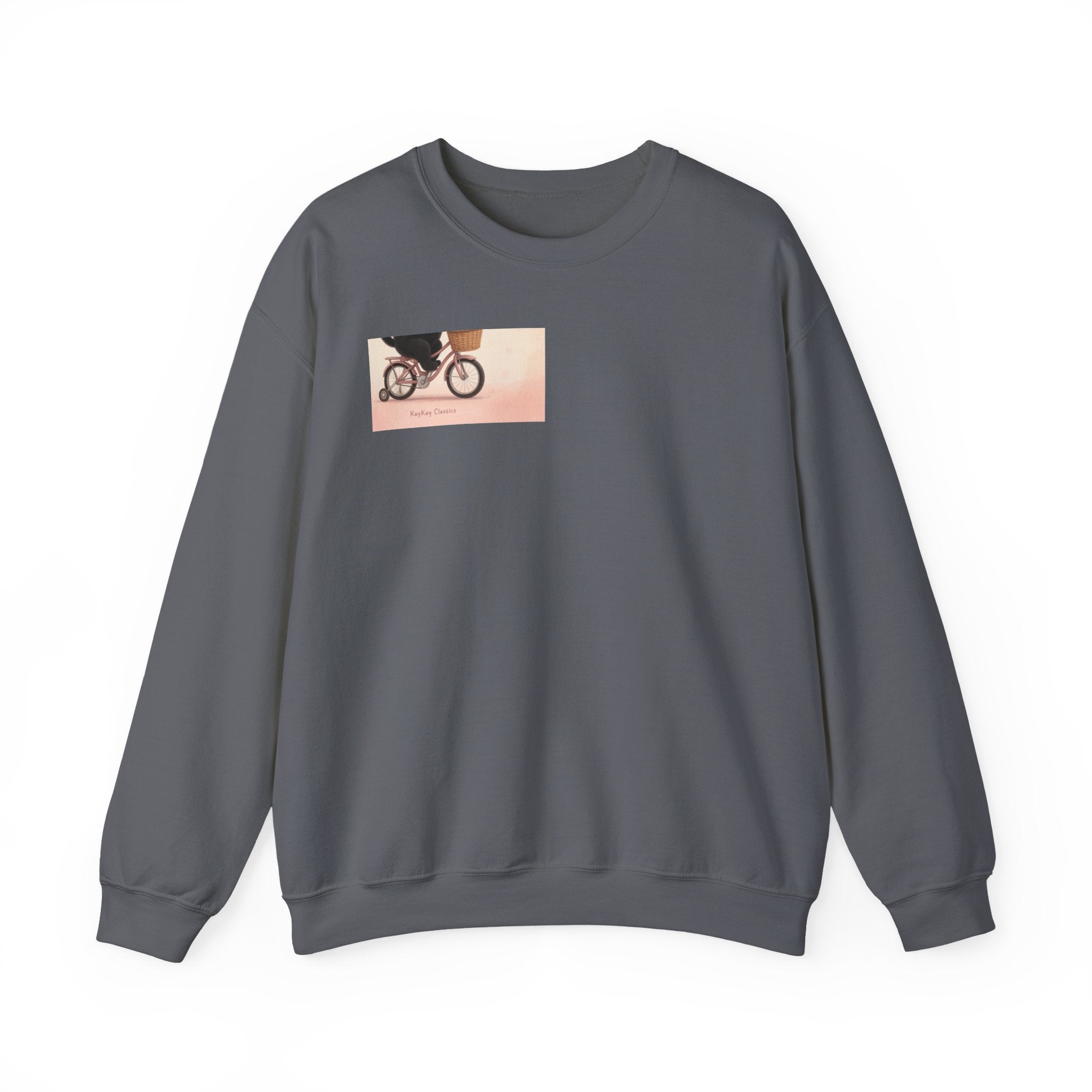 "Life Behind Bars" Black Cat Crewneck | College Girl Gift | Fashion | KayKay Classics