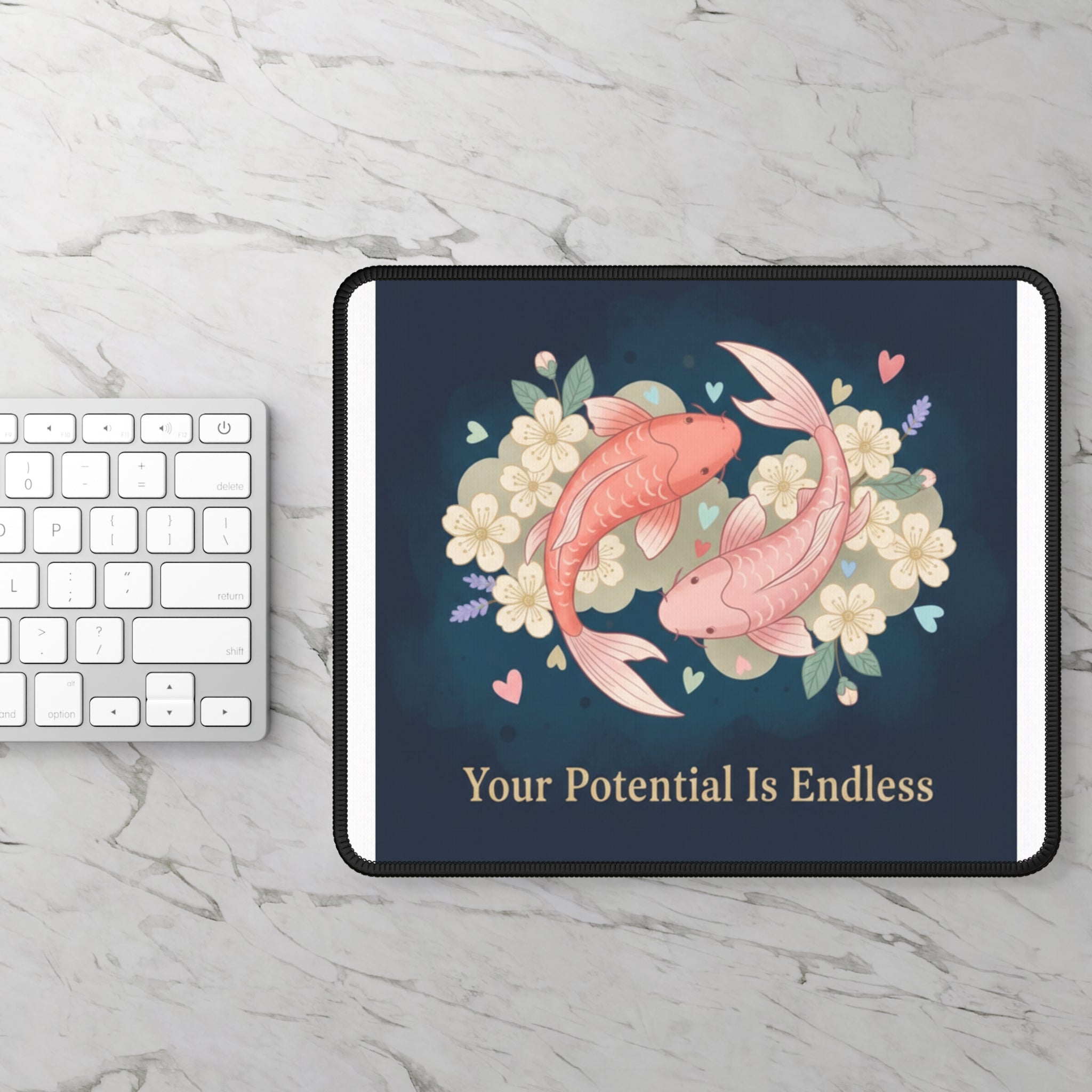 Koi Mouse Pad – Your Potential is Endless