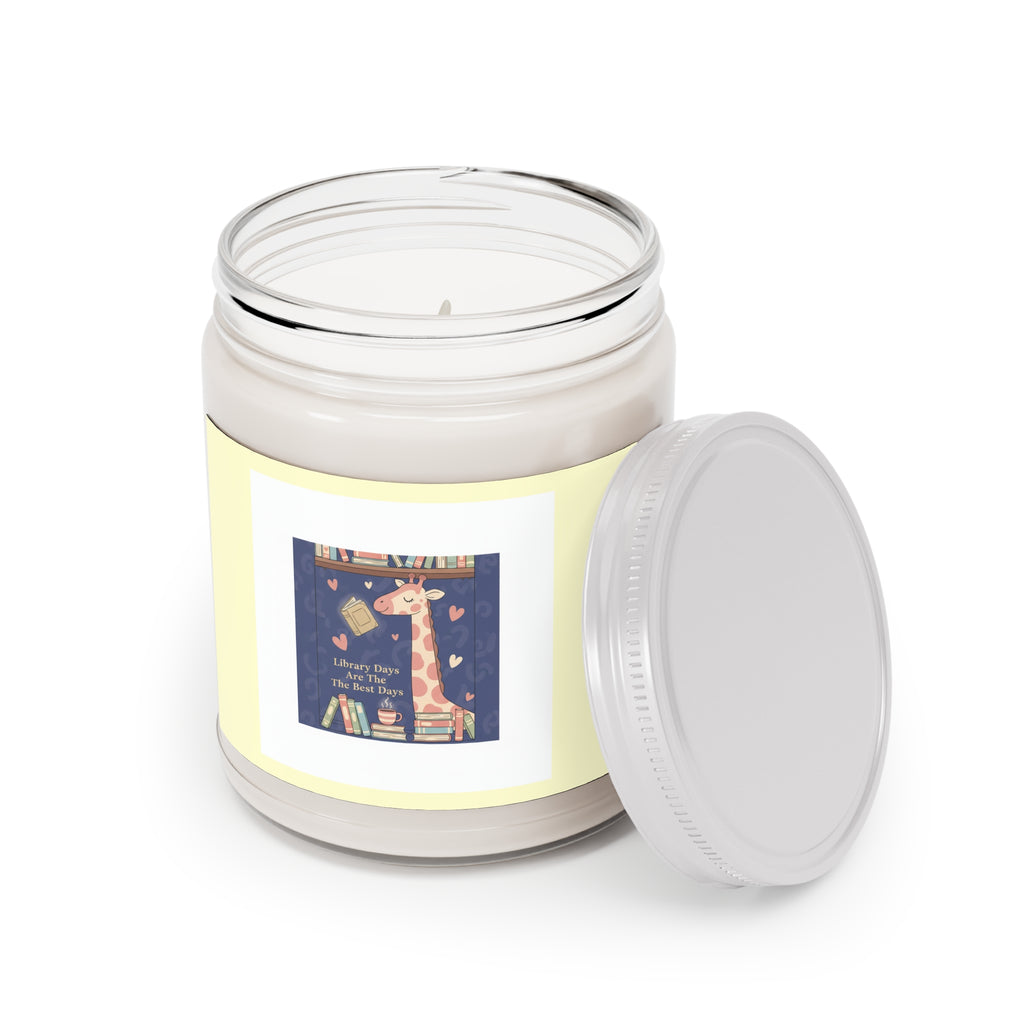 Bunny Scented Candle – Library Days Are the Best Days