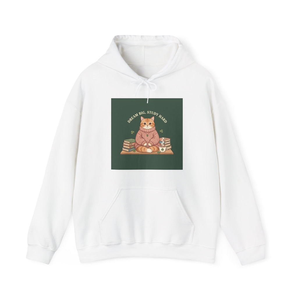 Dream Big Study Hard Cozy bear Hoodie