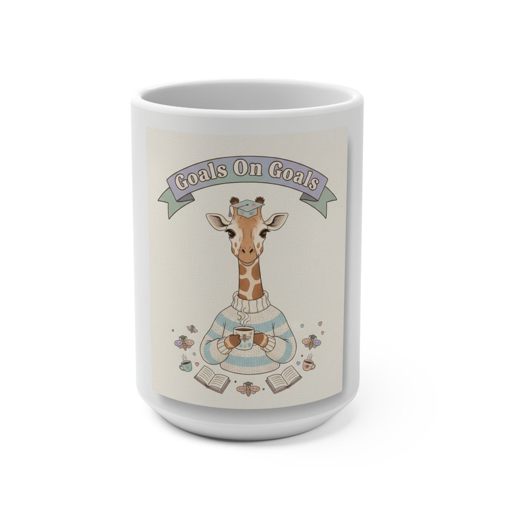 Goals On Goals Giraffe Mug 15oz