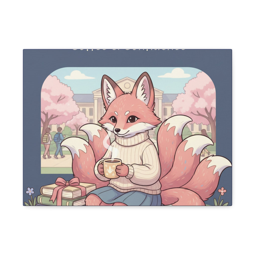 Kitsune Canvas Print – Daughters of Liberty