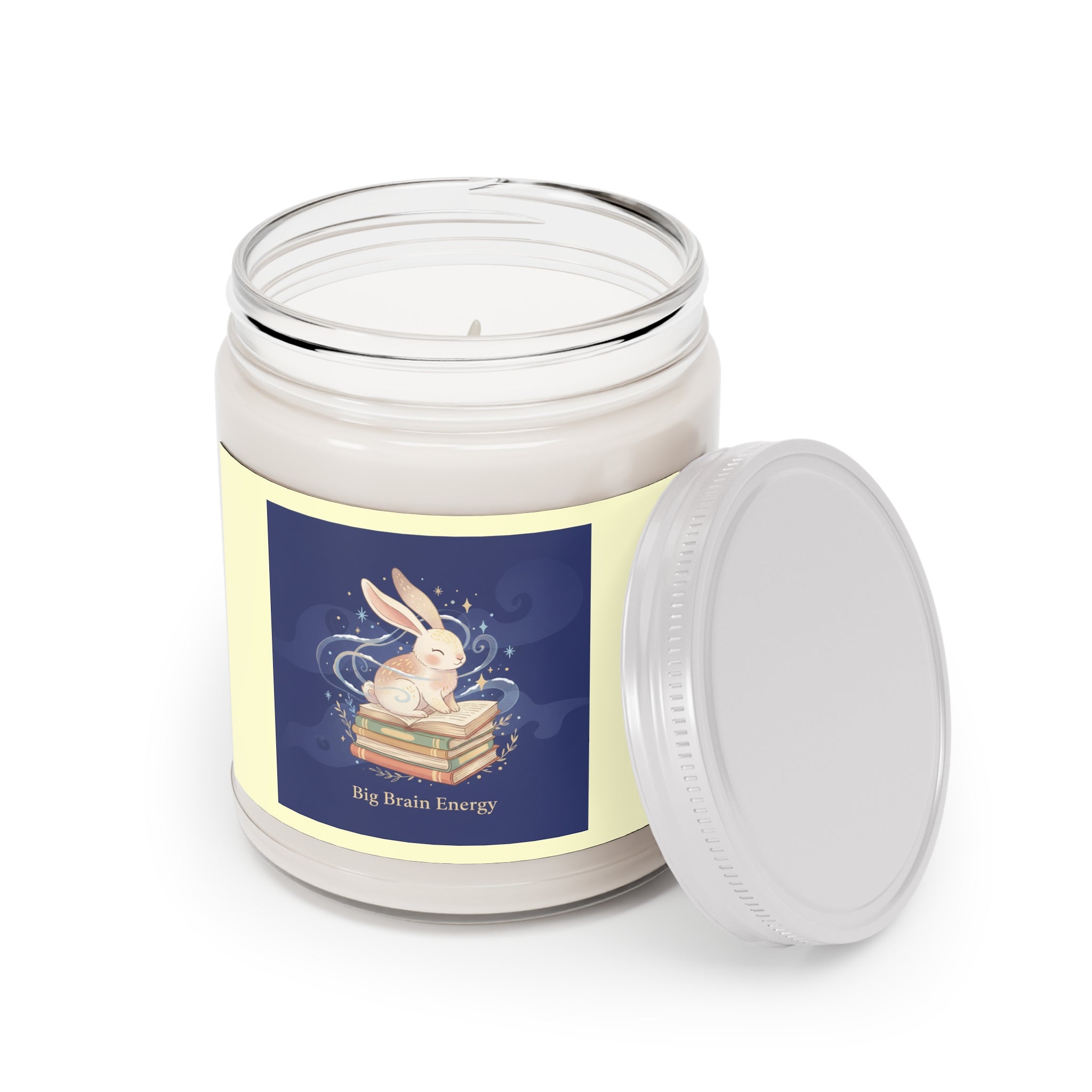 Big Brain Energy Rabbit Scented Candle