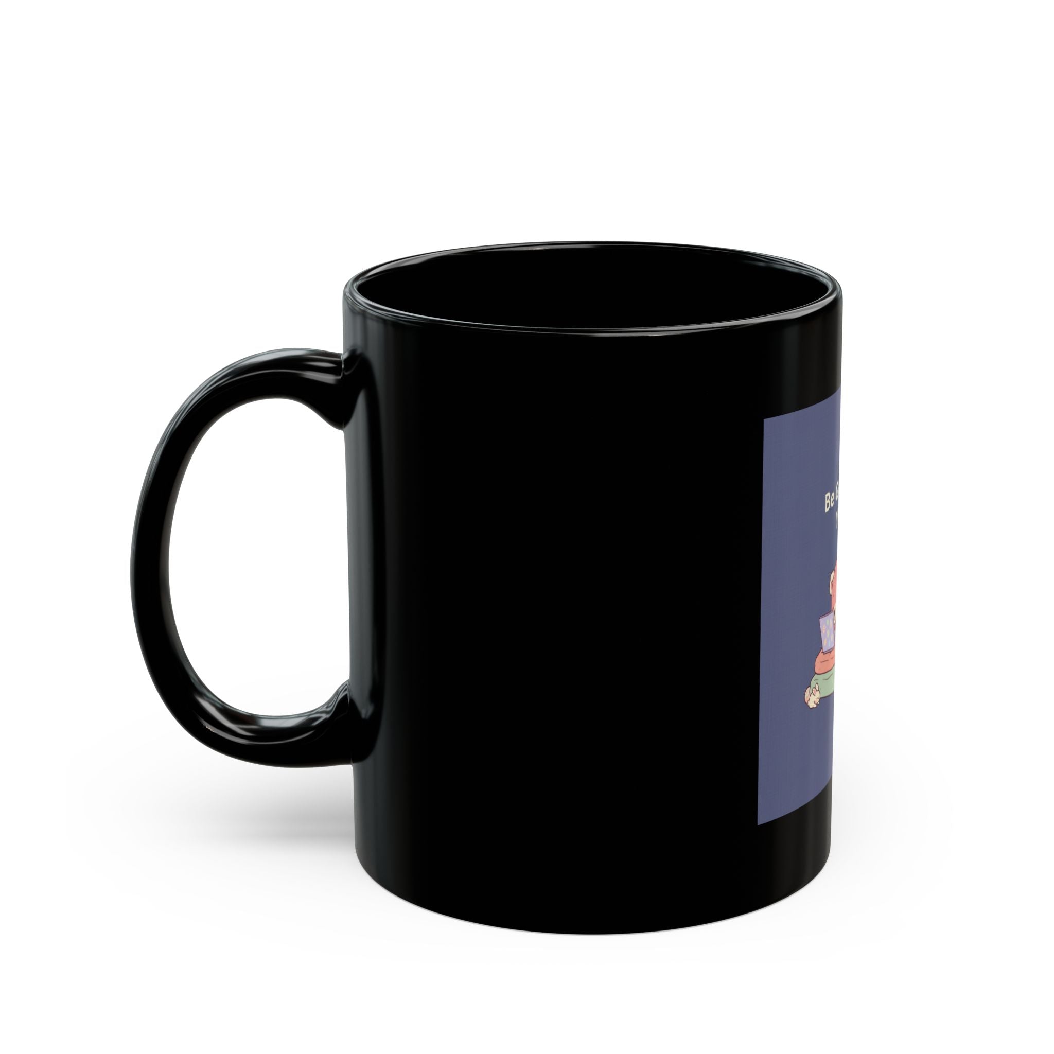 Bear Black Mug 11oz – Be Gentle With Yourself