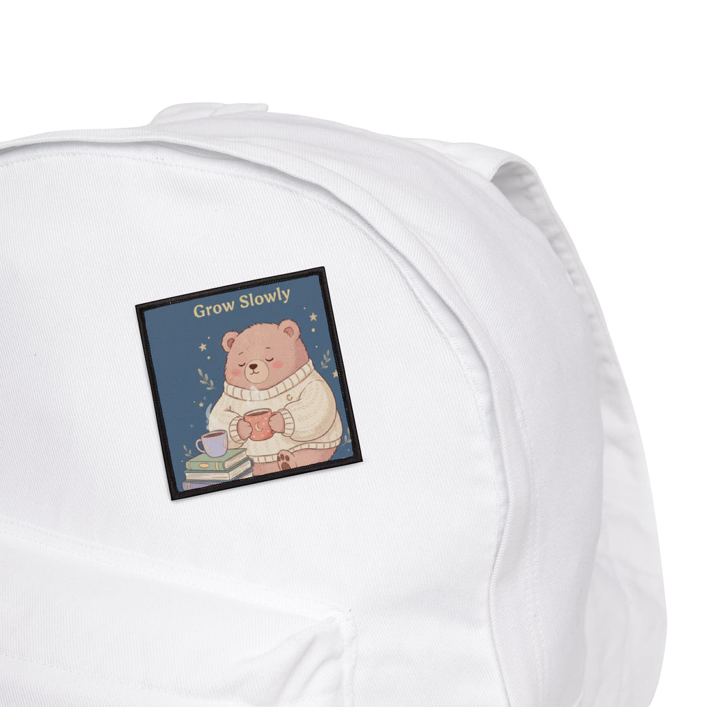 Bear Iron-On Patch – You Are Allowed to Grow Slowly