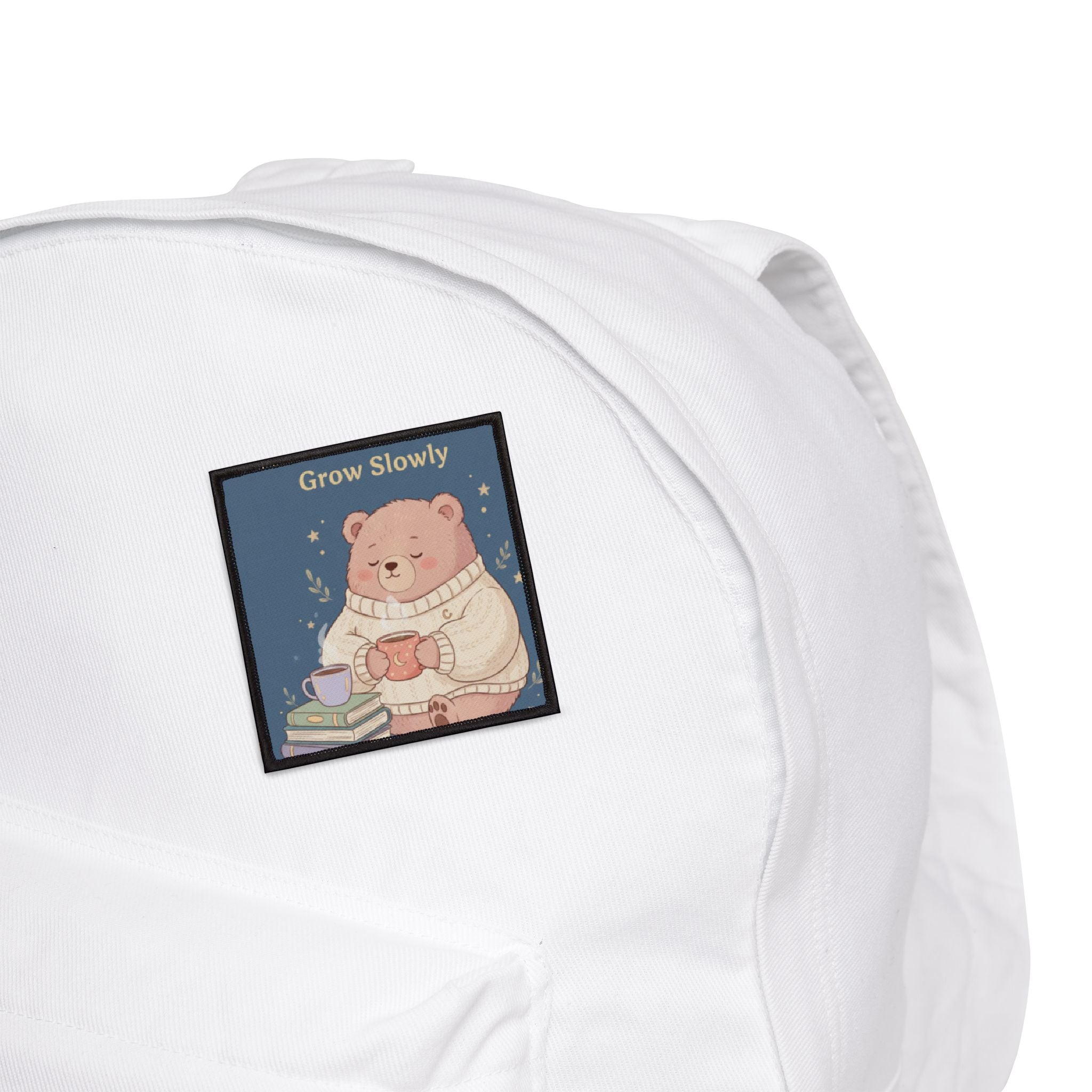 Bear Iron-On Patch – You Are Allowed to Grow Slowly