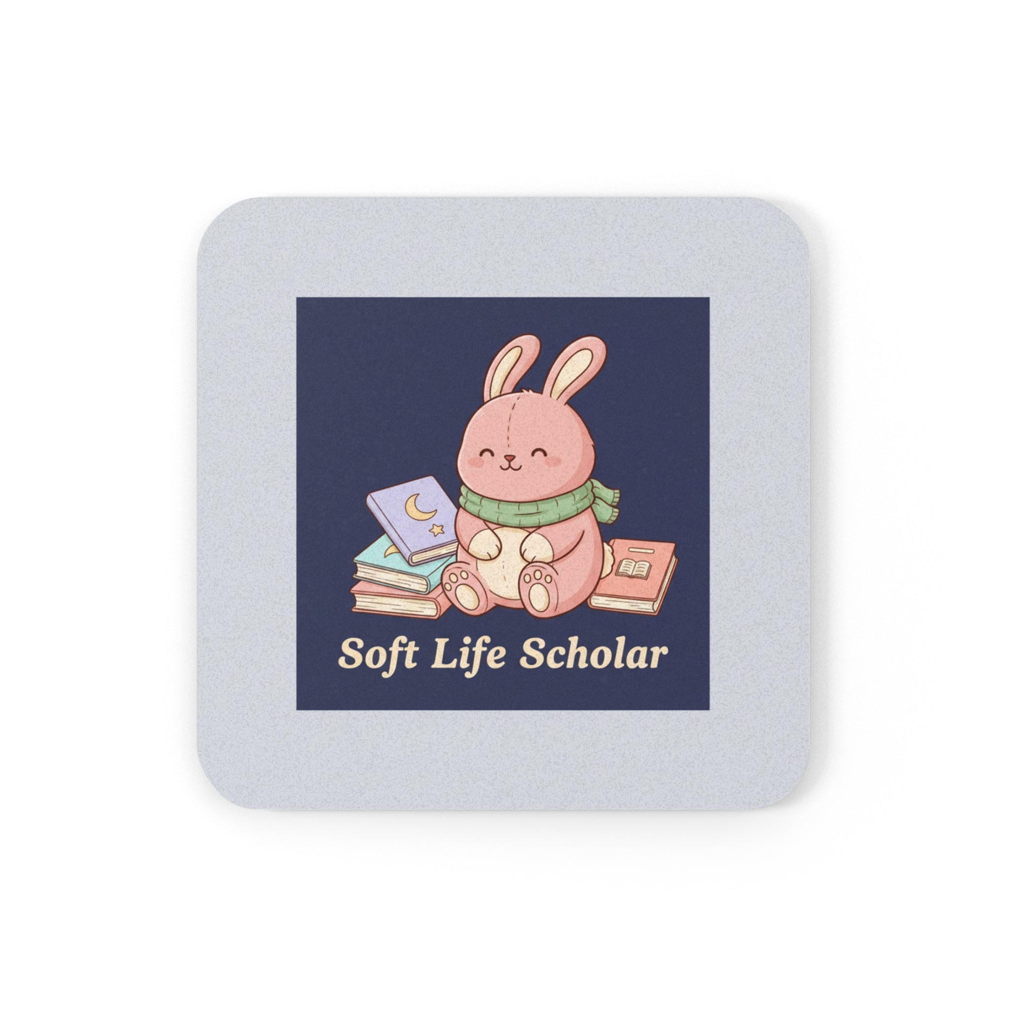 Rabbit Cork Coaster – Soft Life Scholar