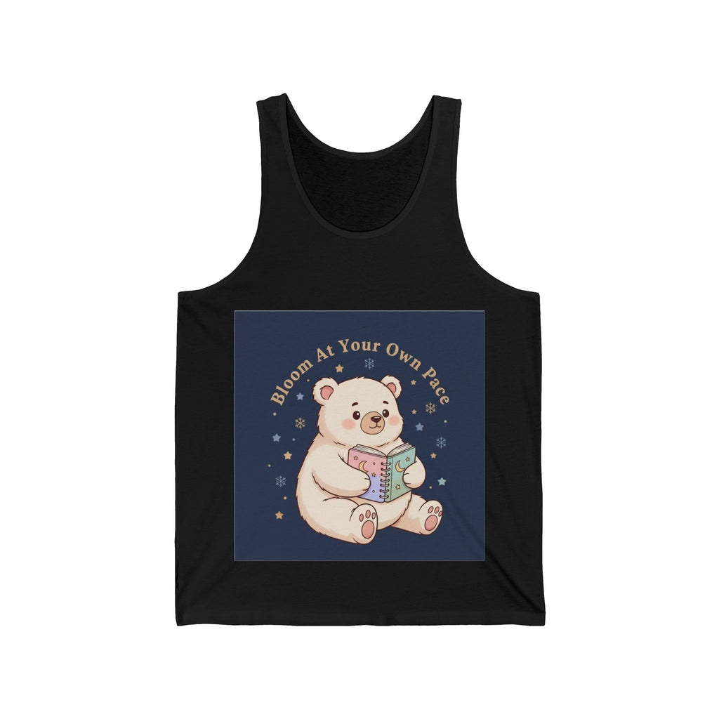 Bear Tank Top – Bloom at Your Own Pace