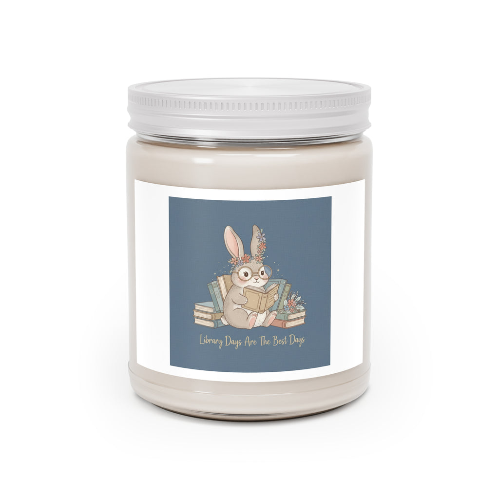 Library Days Are The Best Days Rabbit Scented Candle