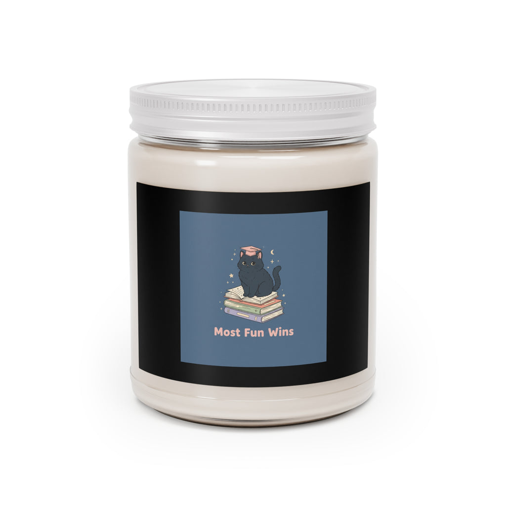 Black Cat Scented Candle – Most Fun Wins
