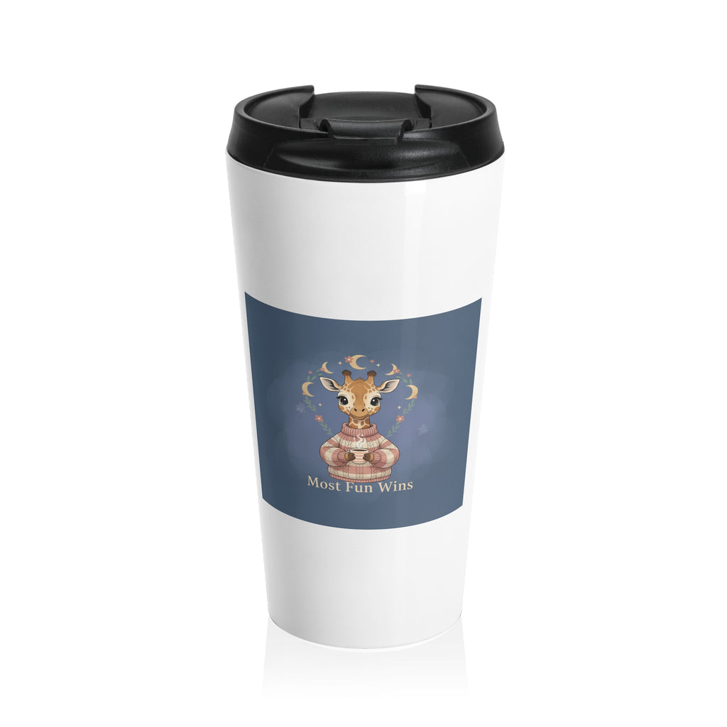 Giraffe Travel Mug – Most Fun Wins