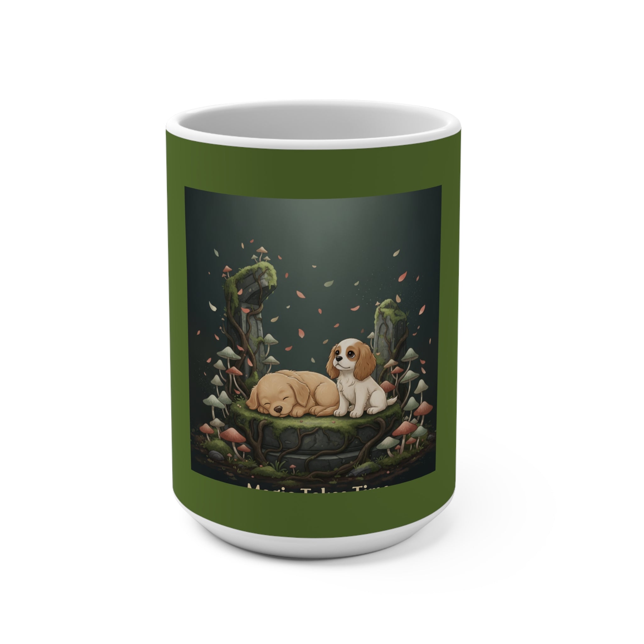 Puppies Mug 15oz – Magic Takes Time