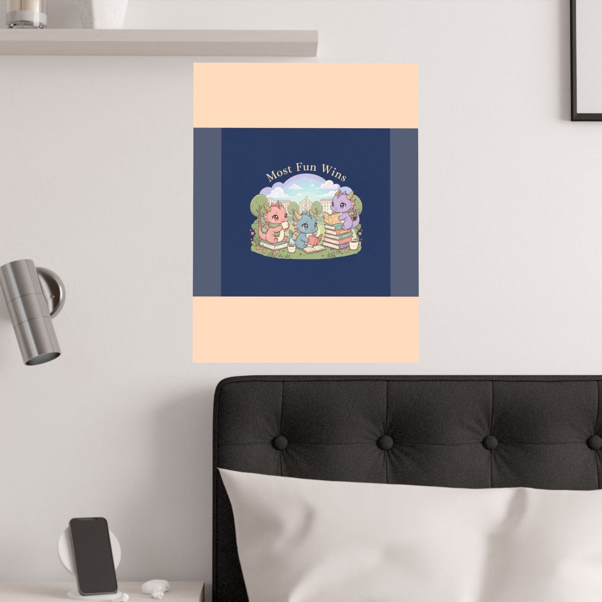 Baby Dragons Poster – Most Fun Wins