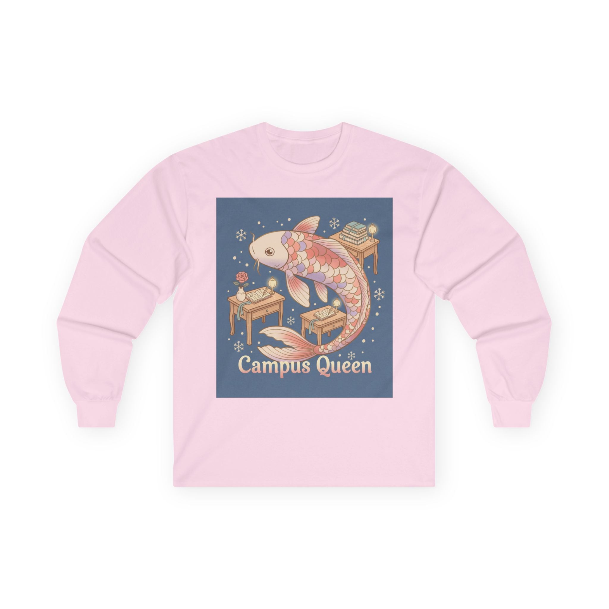 campus queen Long Sleeve Tee