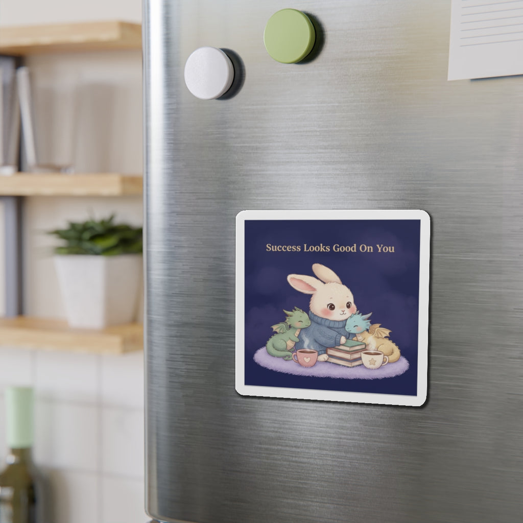 Bunny Die-Cut Magnet – Success Looks Good on You