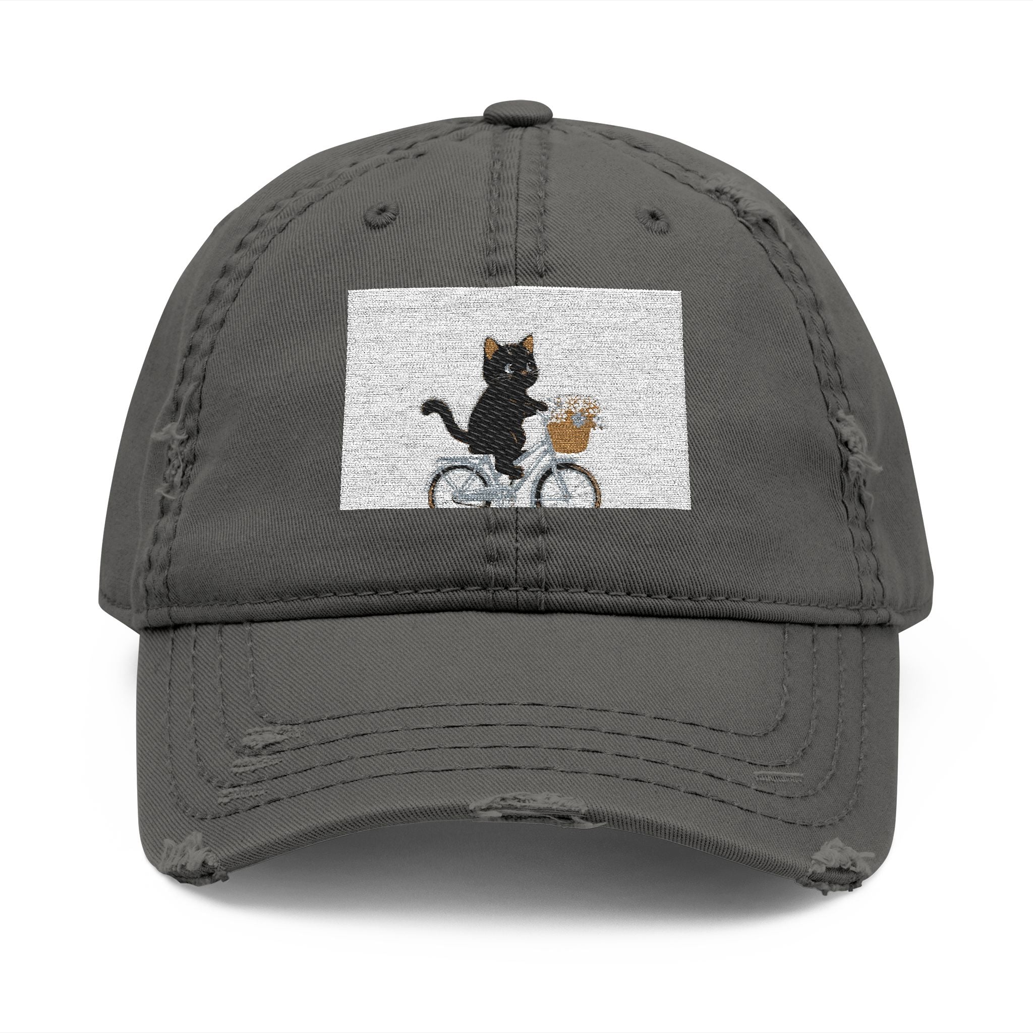 "Design" Black Cat Dad Hat | College Girl Gift | Fashion | KayKay Classics