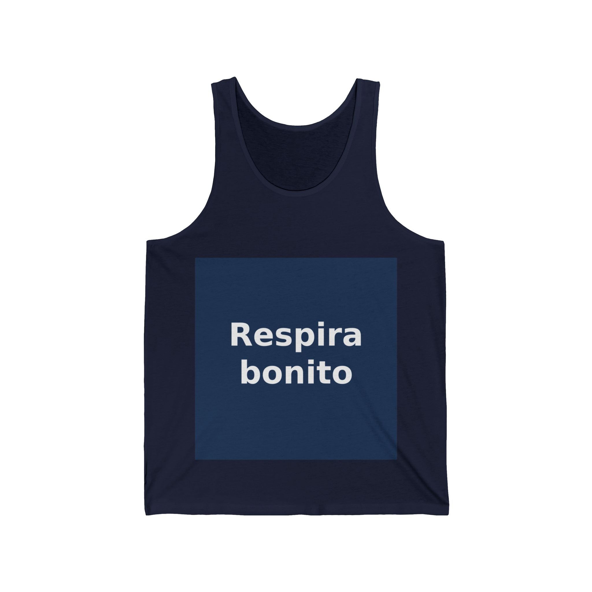 "Respira bonito" Black Cat Tank Top | College Girl Gift | Fashion | KayKay Classics