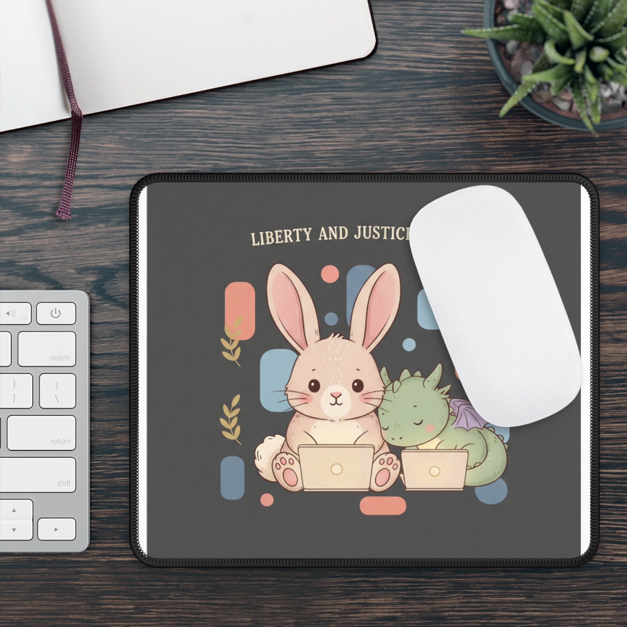 Dragon Mouse Pad – Liberty and Justice for All