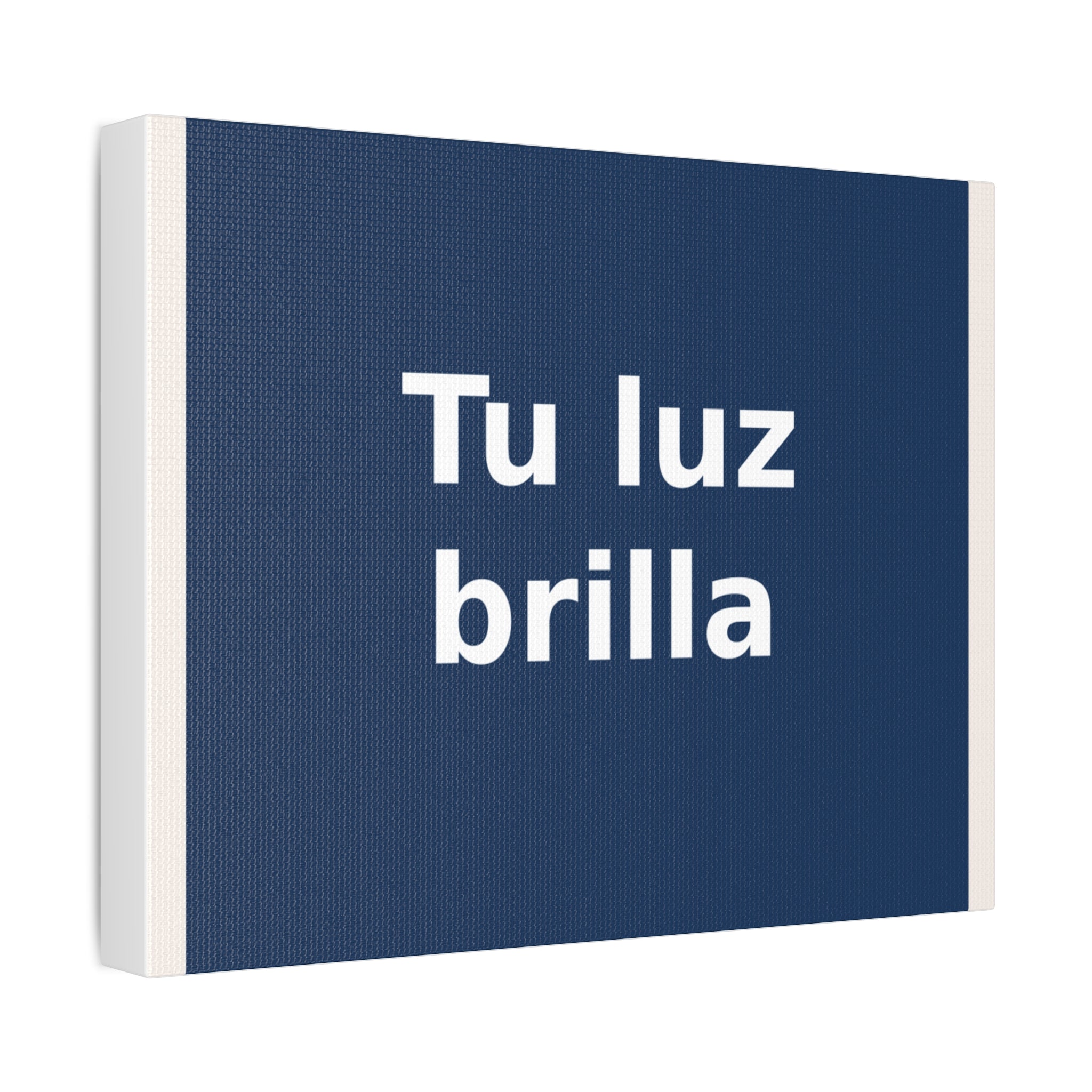 "Tu luz brilla" Black Cat Canvas | College Girl Gift | Fashion | KayKay Classics
