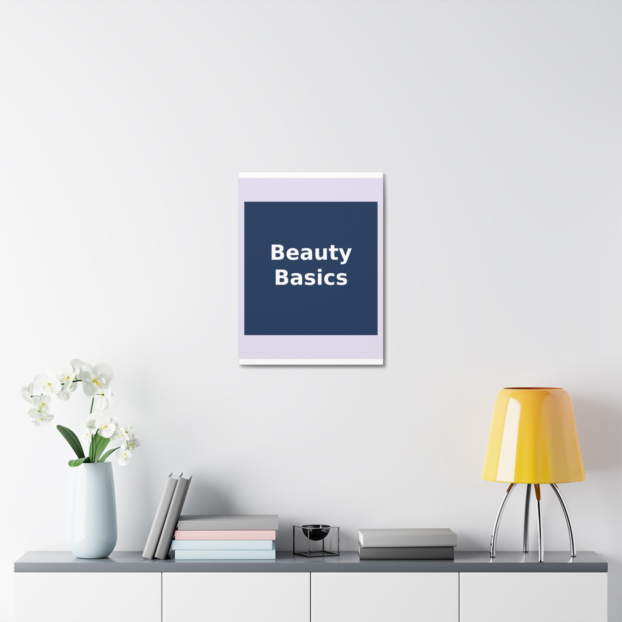 "Beauty Basics" Black Cat Canvas | College Girl Gift | Fashion | KayKay Classics