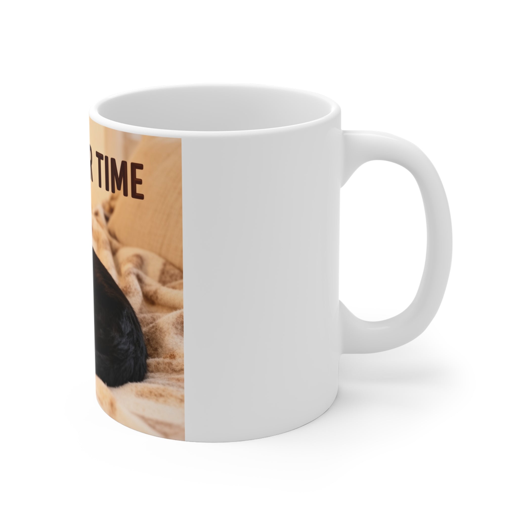 TAKE YOUR TIME Cat Mug 11oz
